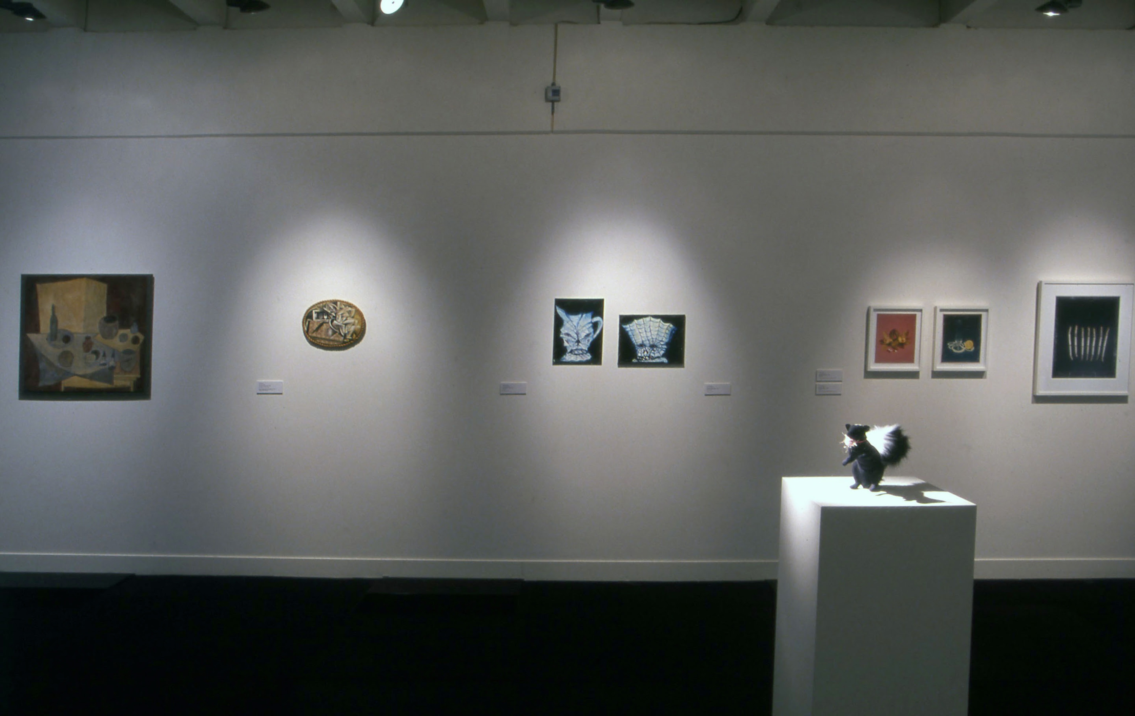 Installation view, Alive! Still Life into Twenty First Century, Adam Art Gallery Te Pātaka Toi, Victoria University of Wellington, 2001