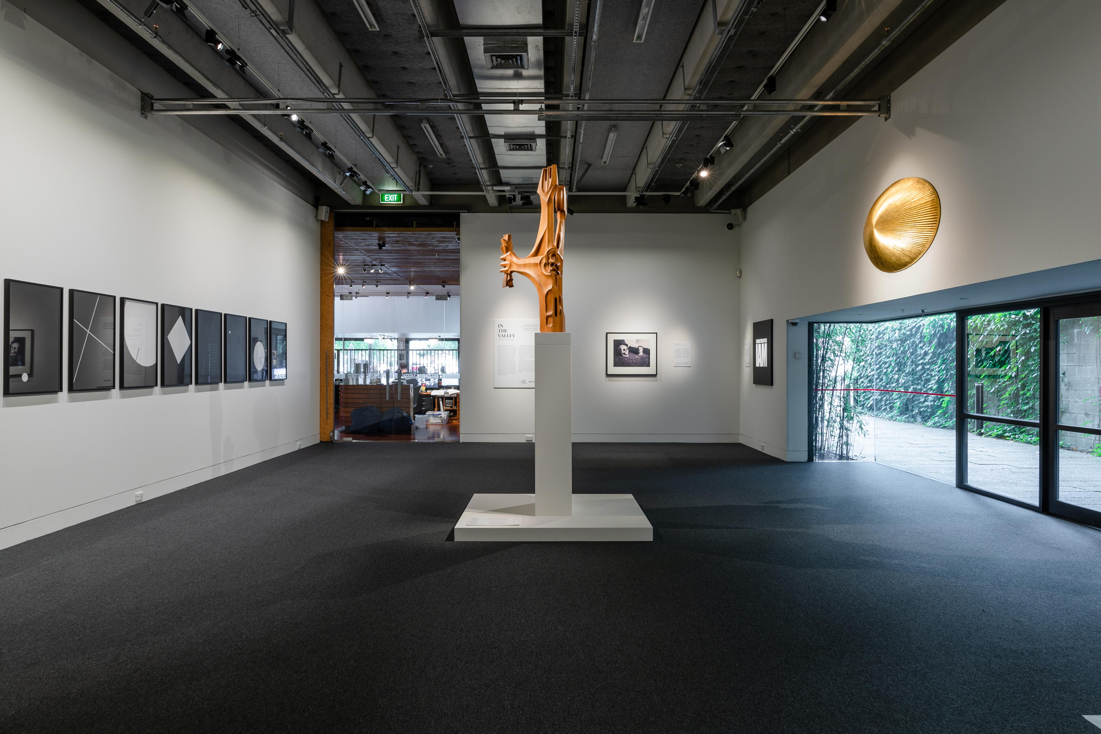 Installation view of 'In the Valley' an exhibition