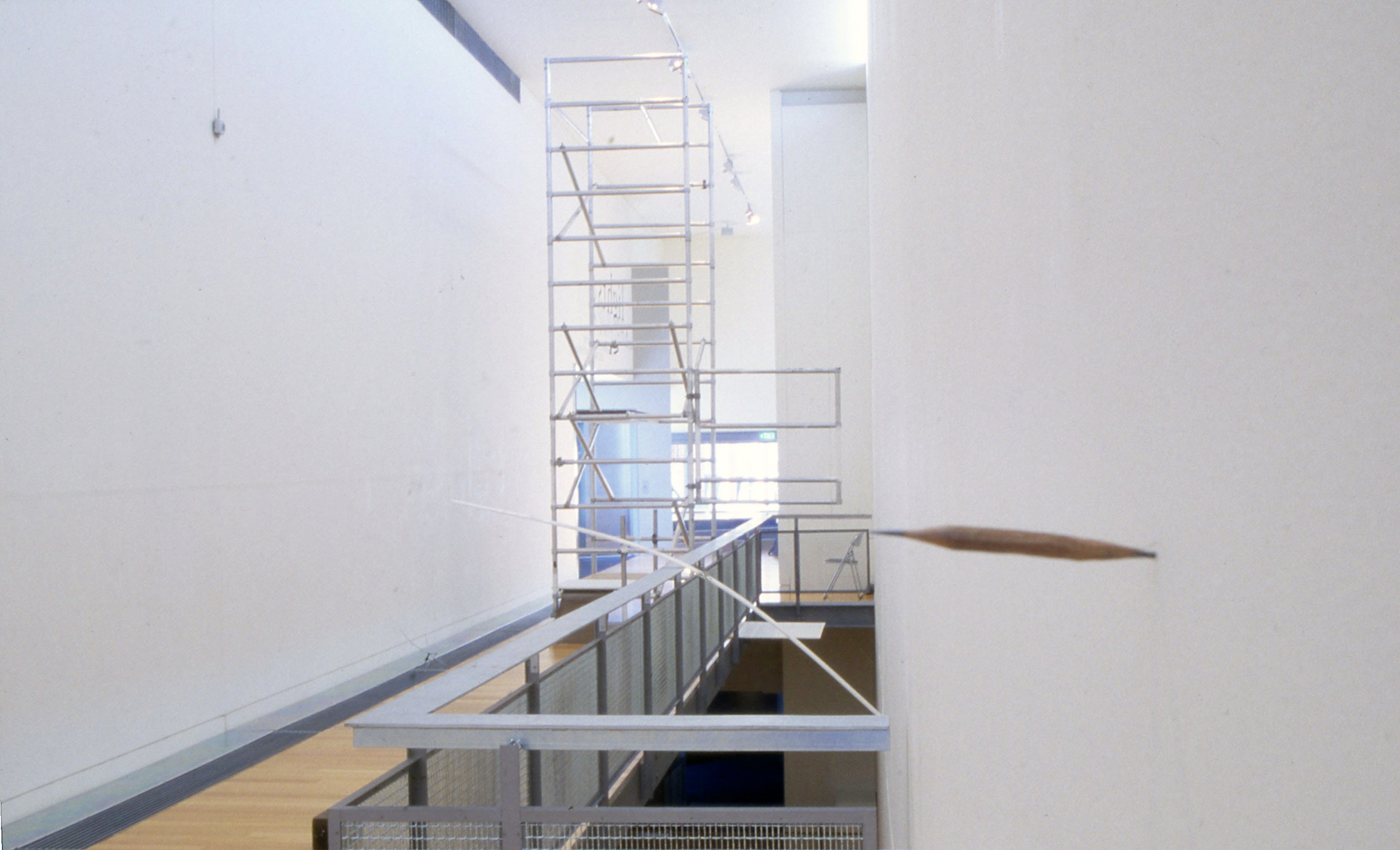Installation view, Fernanda Gomes in Lights and Shadows, Adam Art Gallery Te Pātaka Toi, Victoria University of Wellington, 2002