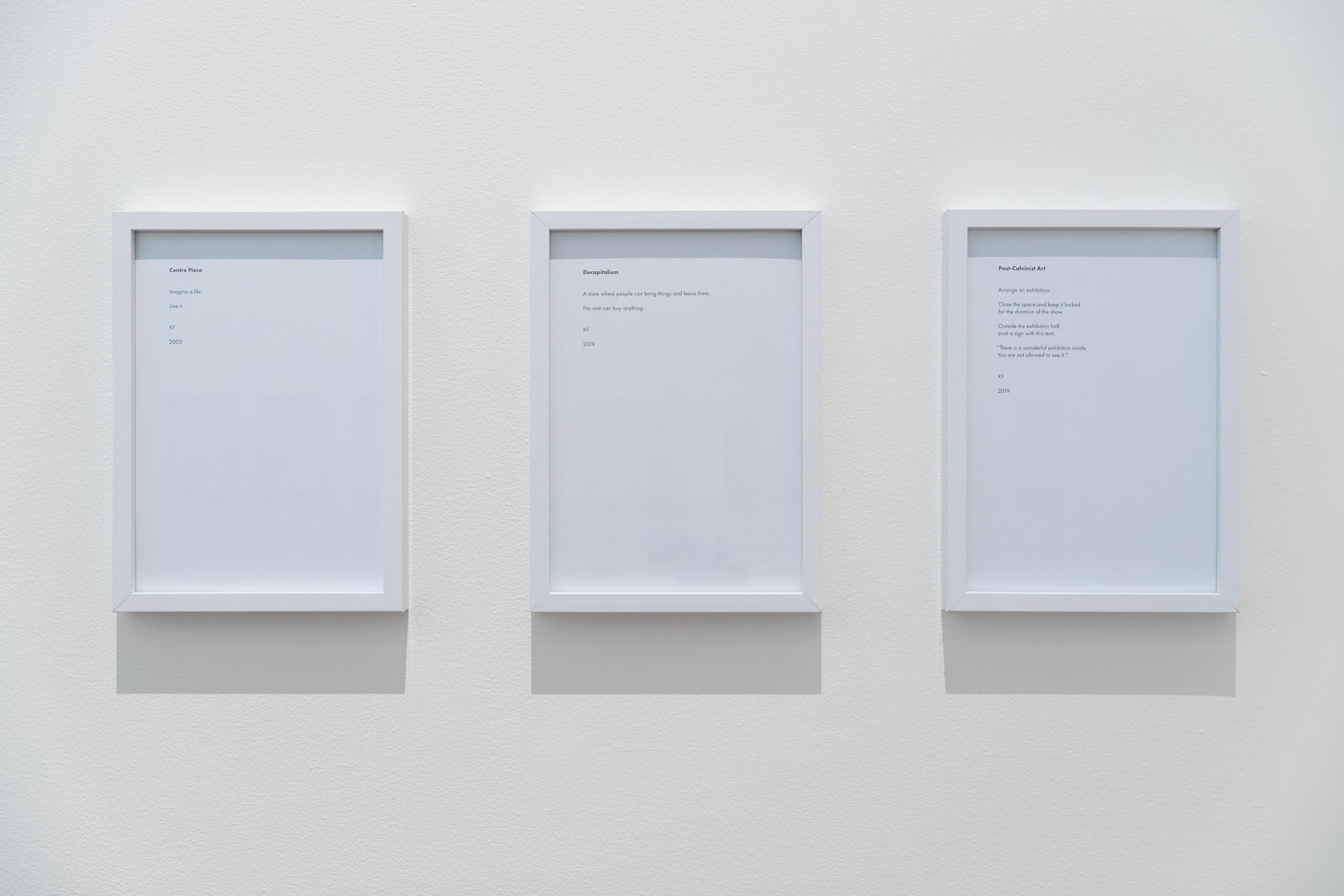 Ken Friedman: 92 Events