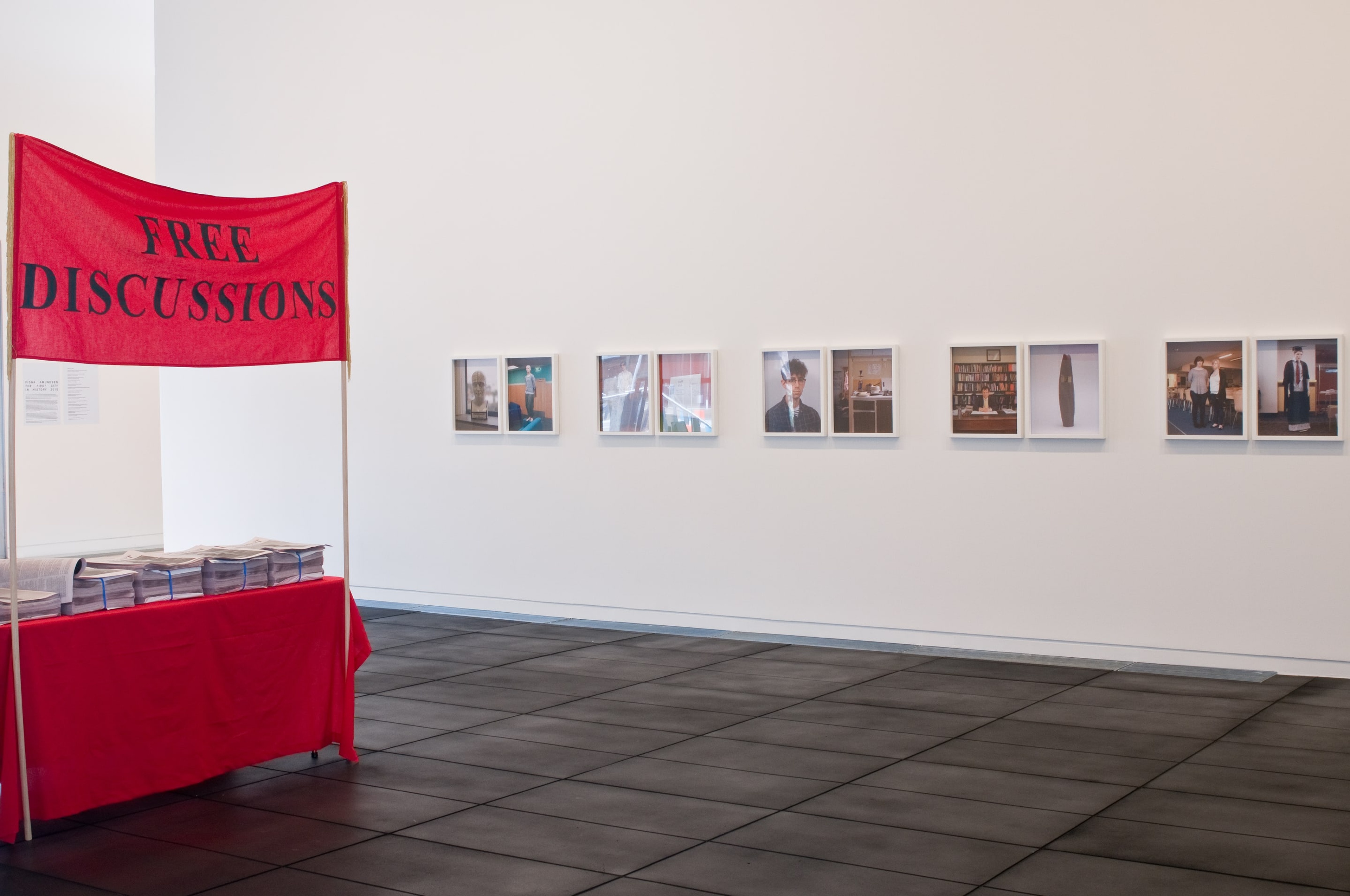 John Lake, The Campus 2011. Installation Adam Art Gallery 2012. Photo: Robert Cross