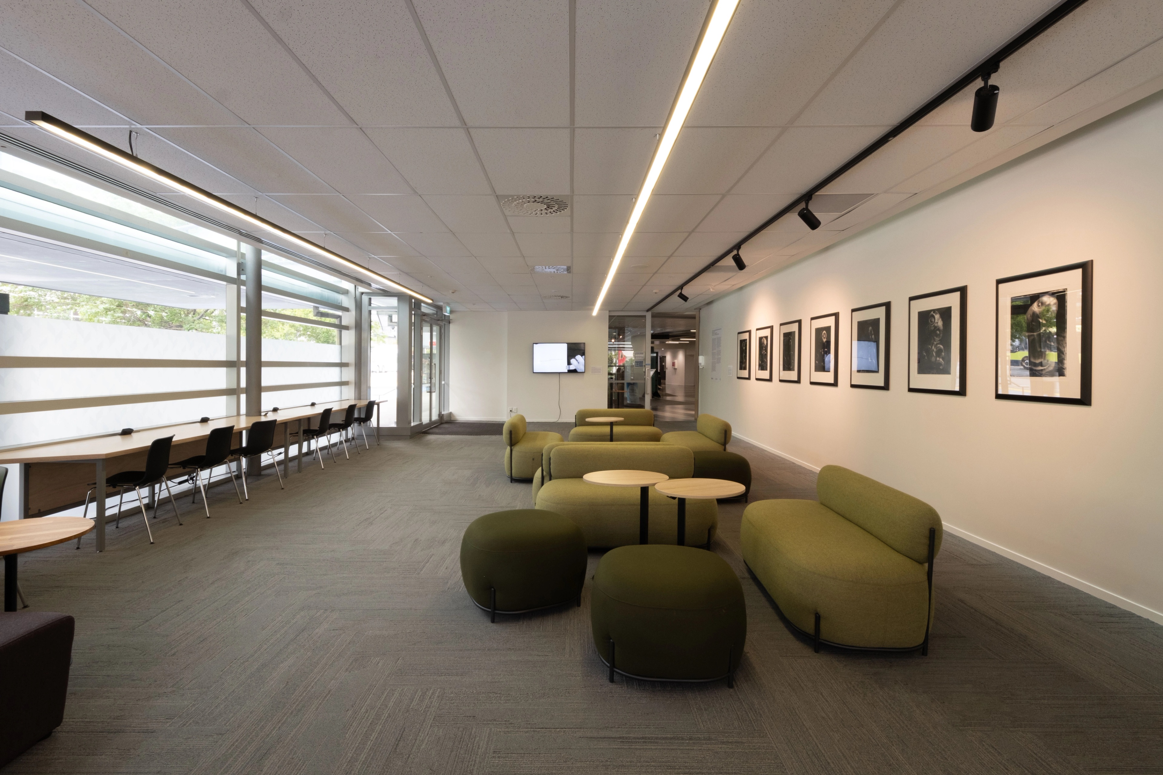 Installation view, Every word, thought, object, mineral, place and person