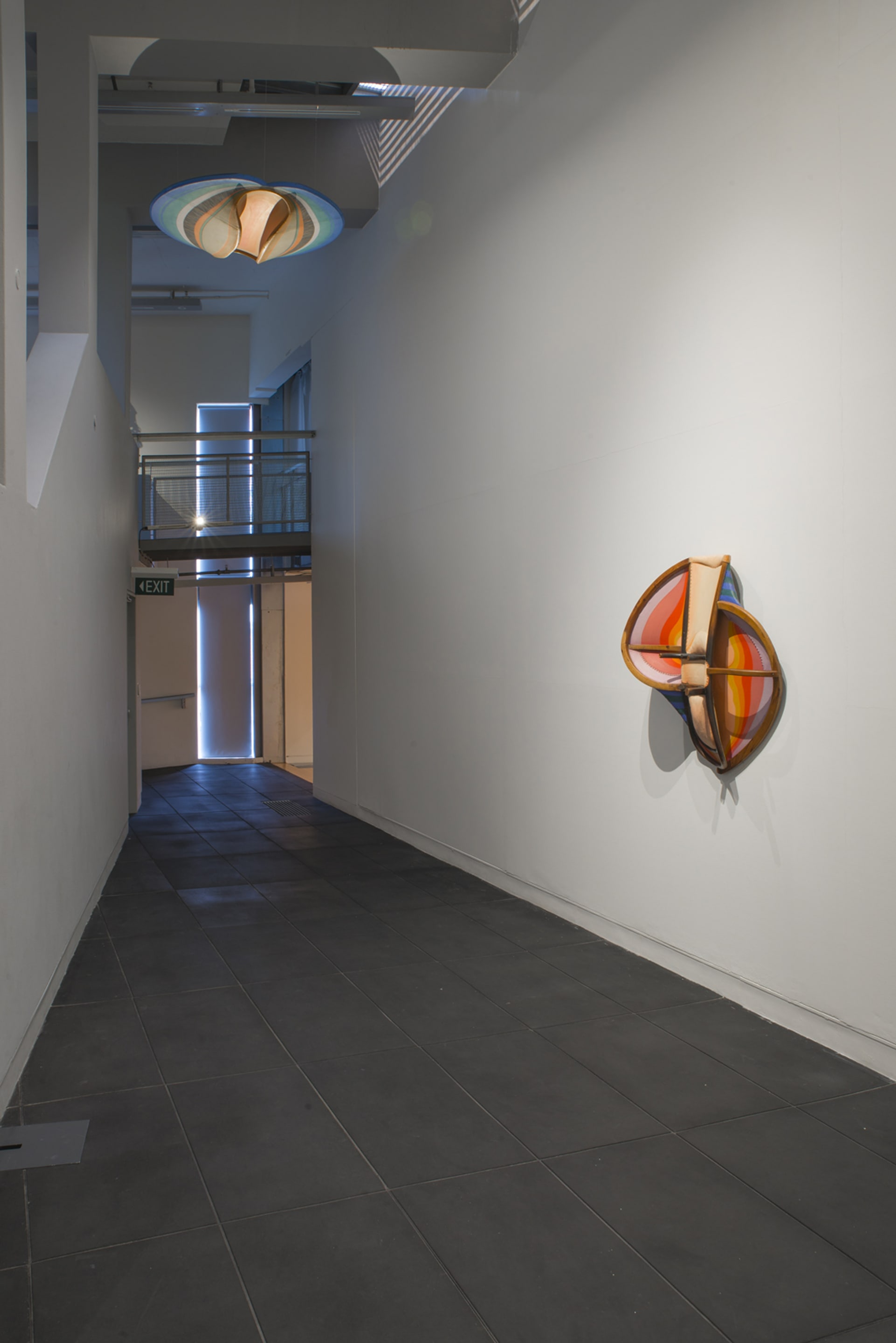 Edward Bullmore, installation view in Acting Out at Adam Art Gallery Te Pātaka Toi, photo: Shaun Matthews