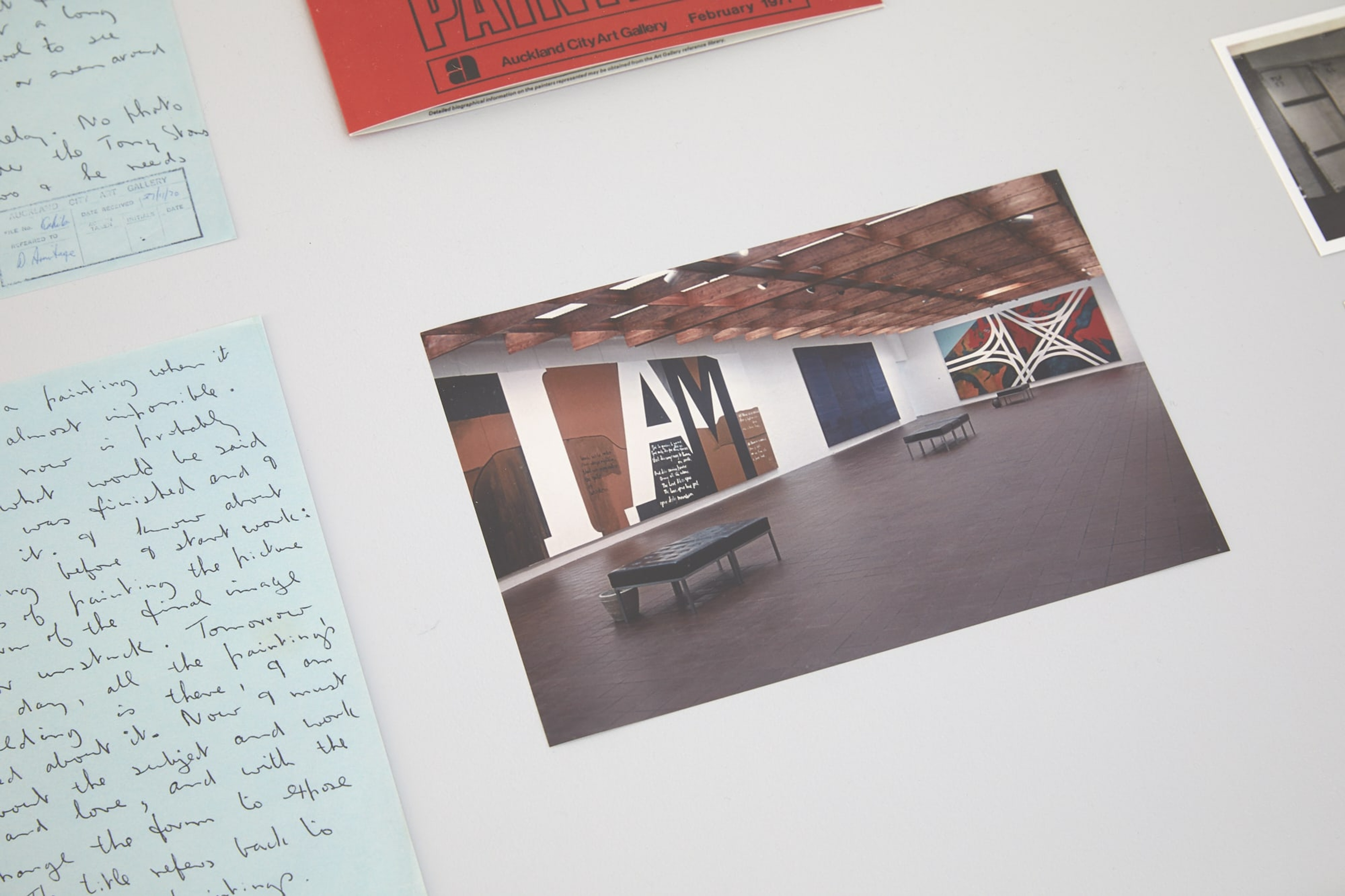 Installation view exhibition 'A way through' Colin McCahon's 'Gate III'