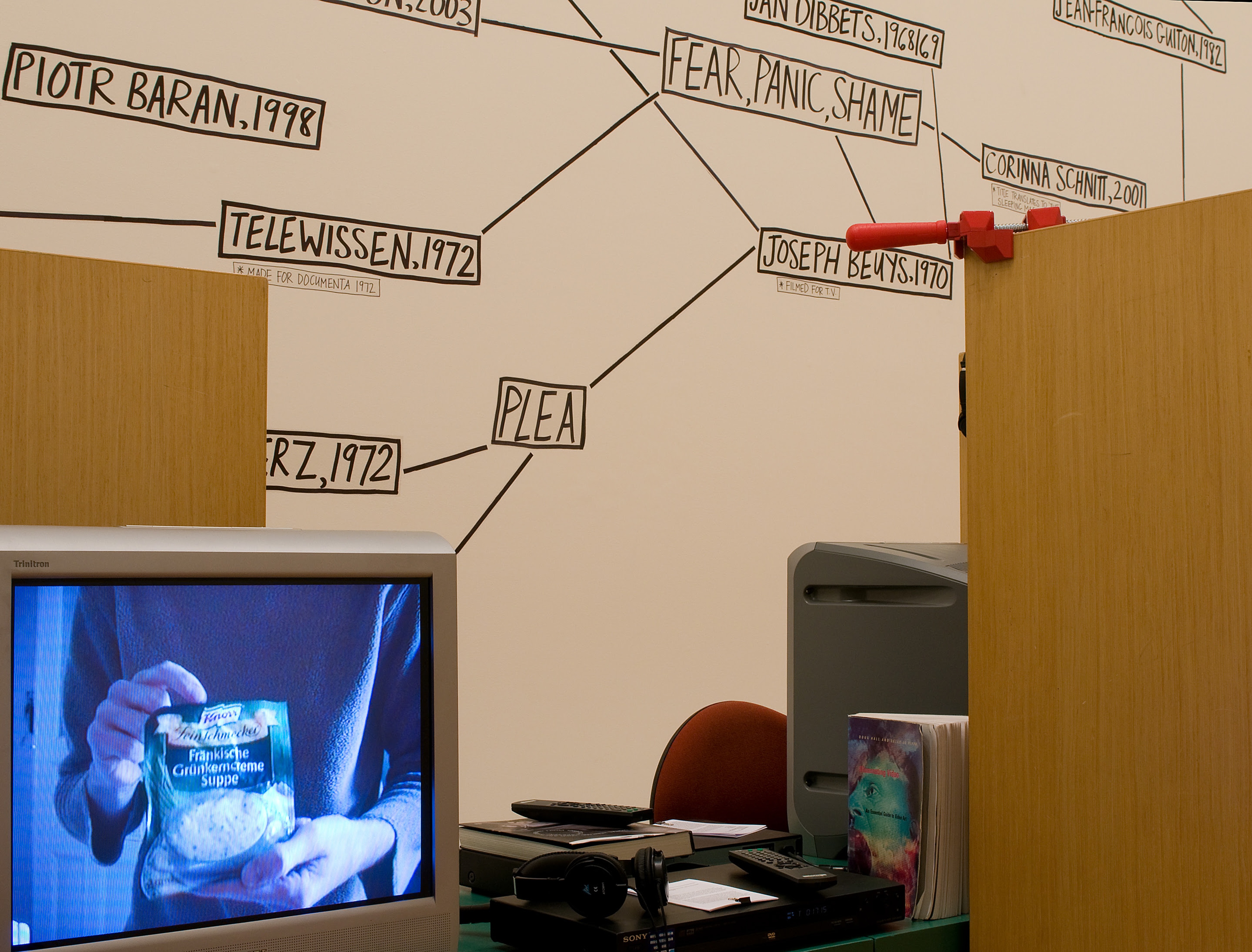 Installation view, Collect/Project, Adam Art Gallery Te Pātaka Toi, Victoria University of Wellington, 2008. Photo: Robert Cross