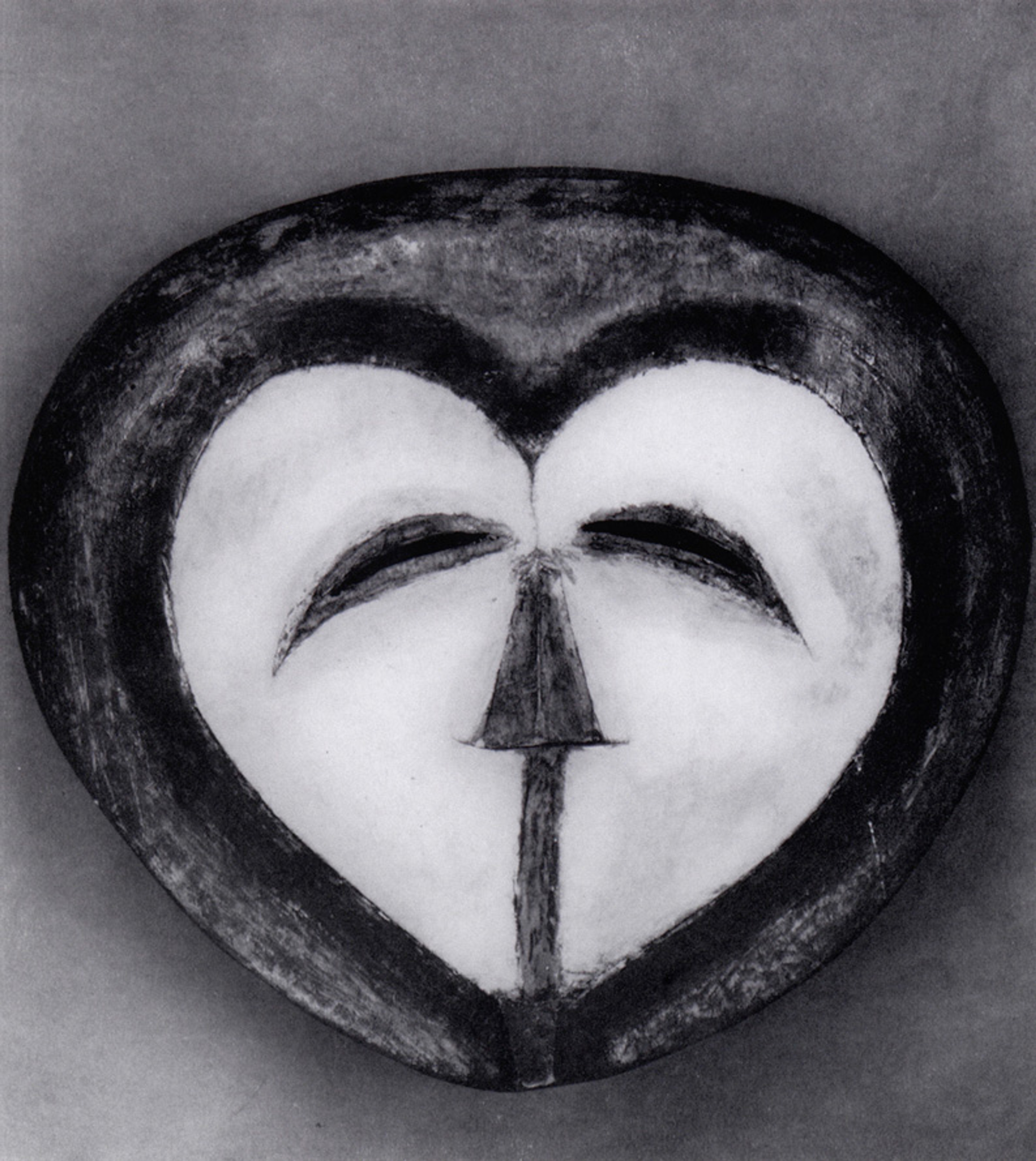 Sherrie Levine, African Masks After Walker Evans XV, 2014, 1 of 24 giclée inkjet prints, edition 9 of 12. Courtesy of the Artist, Simon Lee Gallery and the Walker Evans Archive, Metropolitan Museum of Art, New York