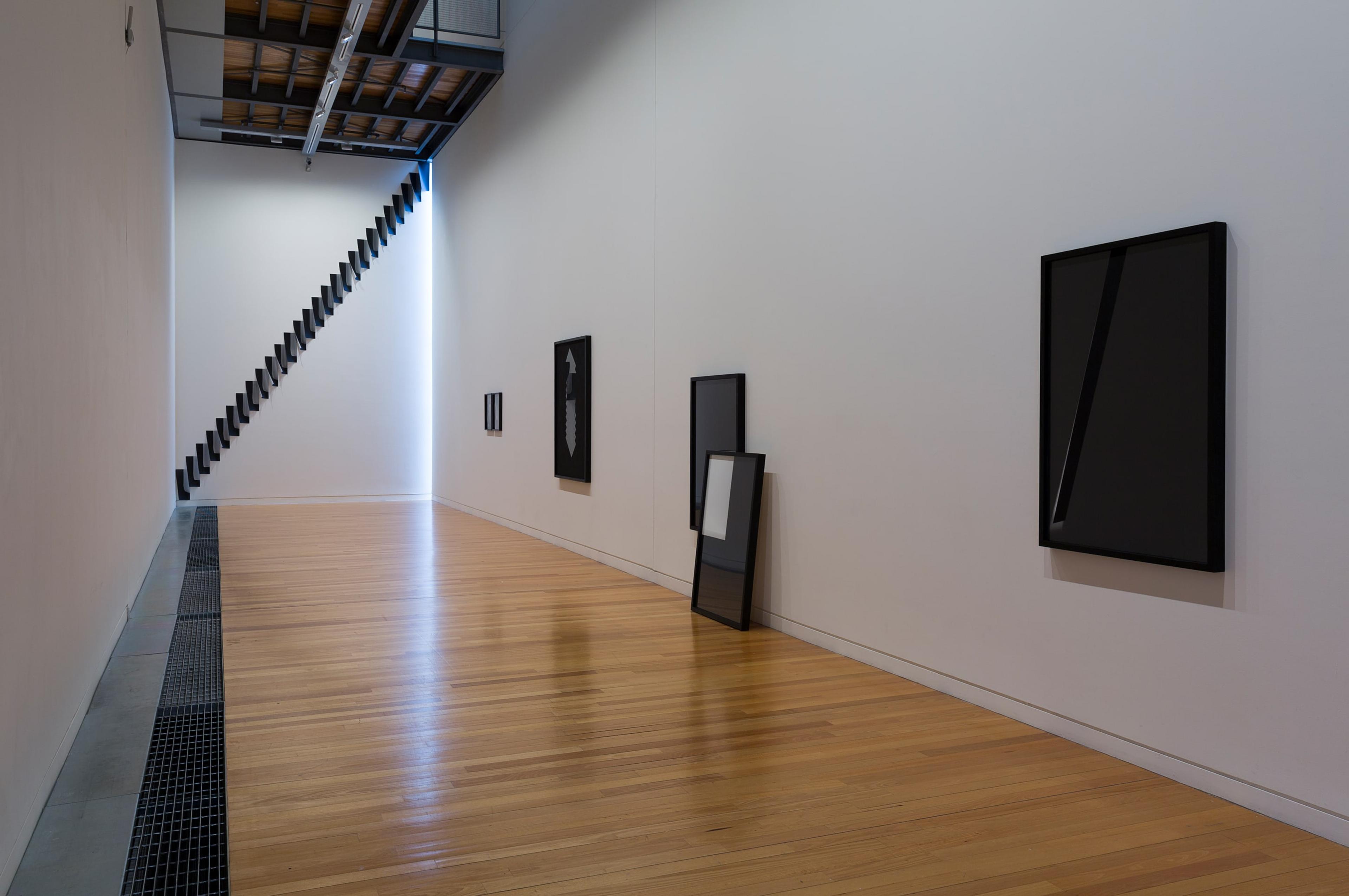 Installation view of Andrew Beck, After Image 2015 (installation view), silver gelatin prints, acrylic, glass. Courtesy of the artist and Hamish McKay Gallery, Wellington (photo: Shaun Waugh)