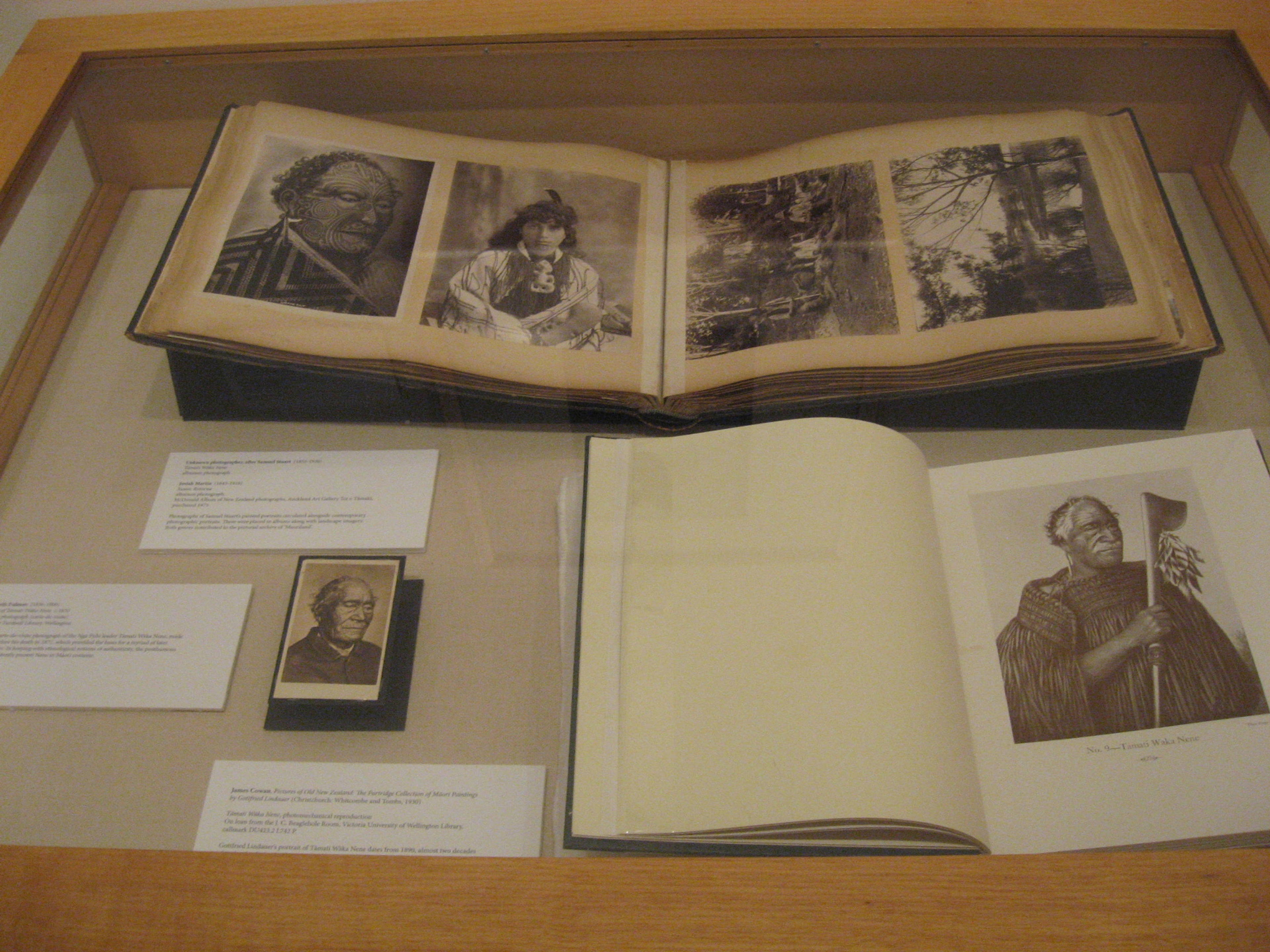 Installation view, Te Mata: The Ethnological Portrait, Adam Art Gallery Te Pātaka Toi, Victoria University of Wellington, 2008