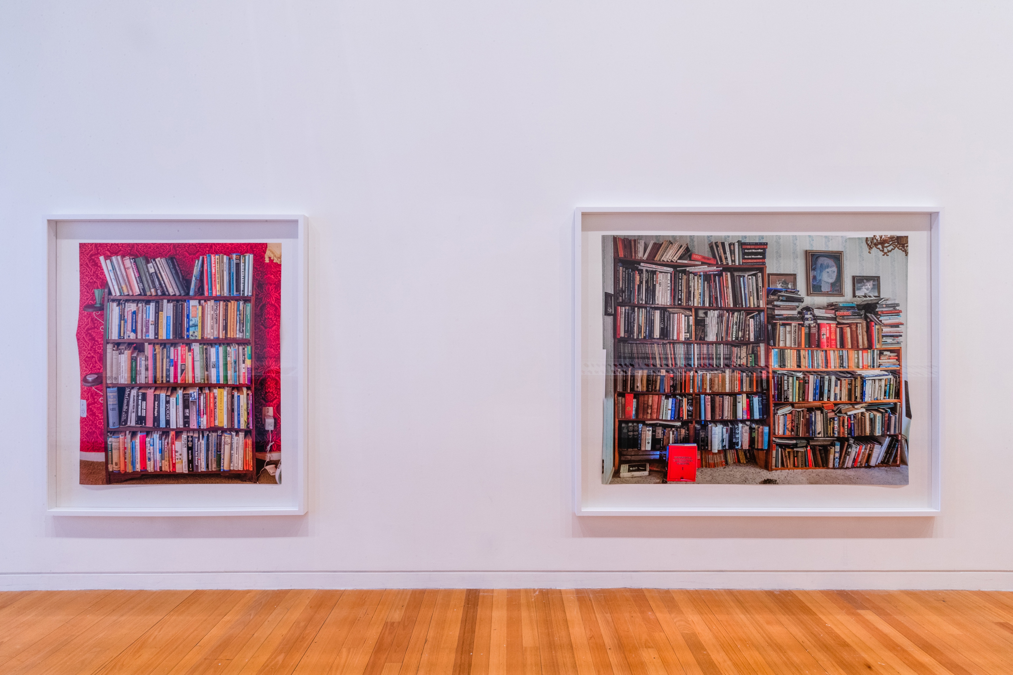 Installation view, Lucien Rizos: Everything, Te Pātaka Toi Adam Art Gallery, Te Herenga Waka Victoria University of Wellington, 2022. Photo: Ted Whitaker