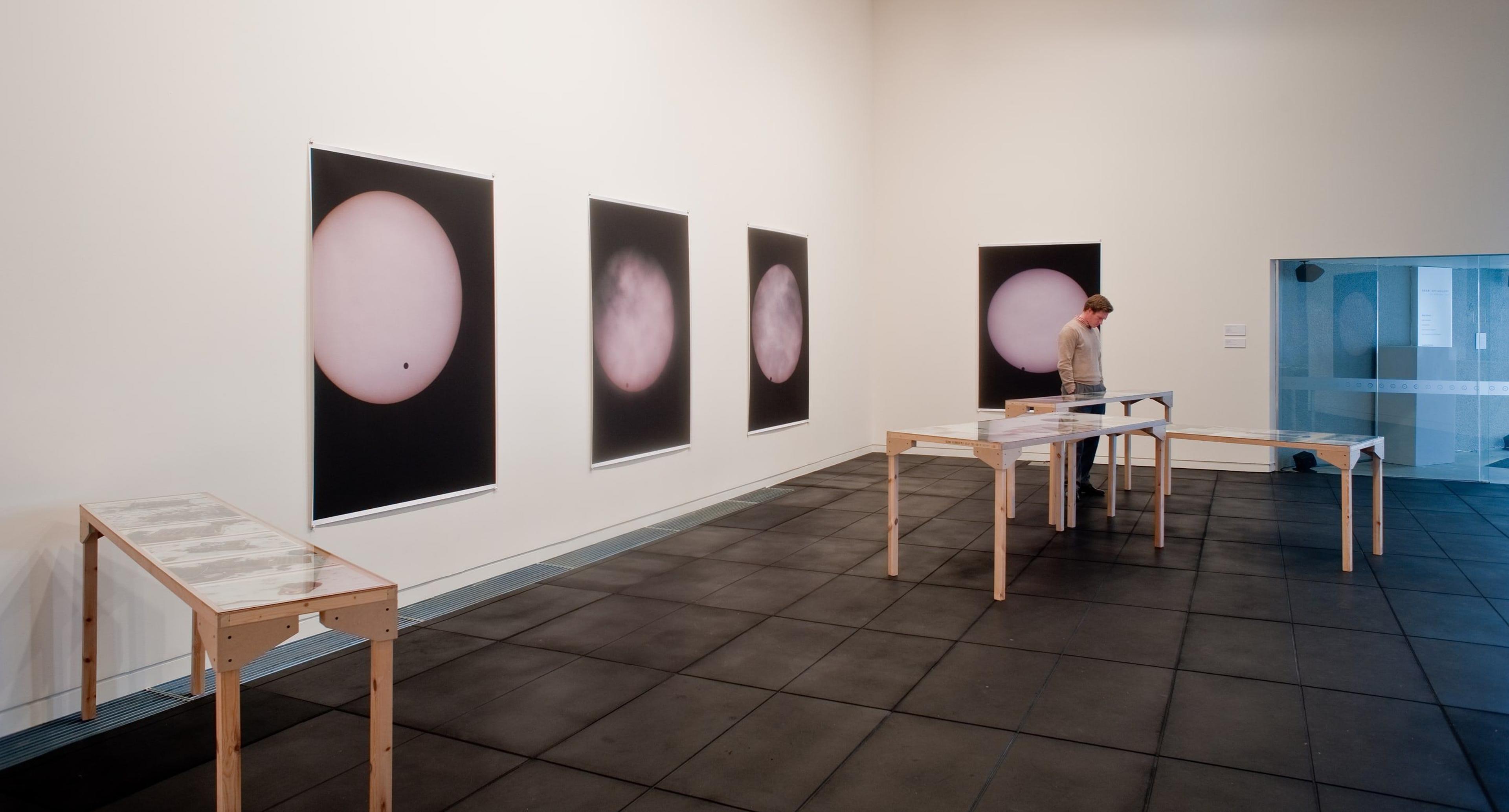 Installation view, Dark Sky, Adam Art Gallery Te Pātaka Toi, Victoria University of Wellington, 2012. Photo: Robert Cross