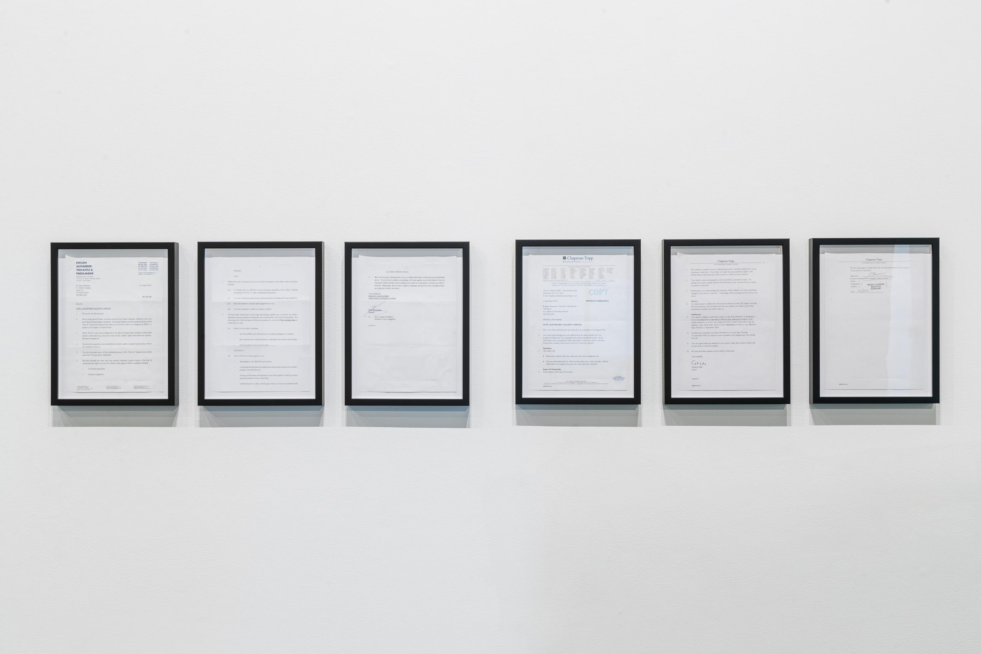 Dane Mitchell, Private and Confidential