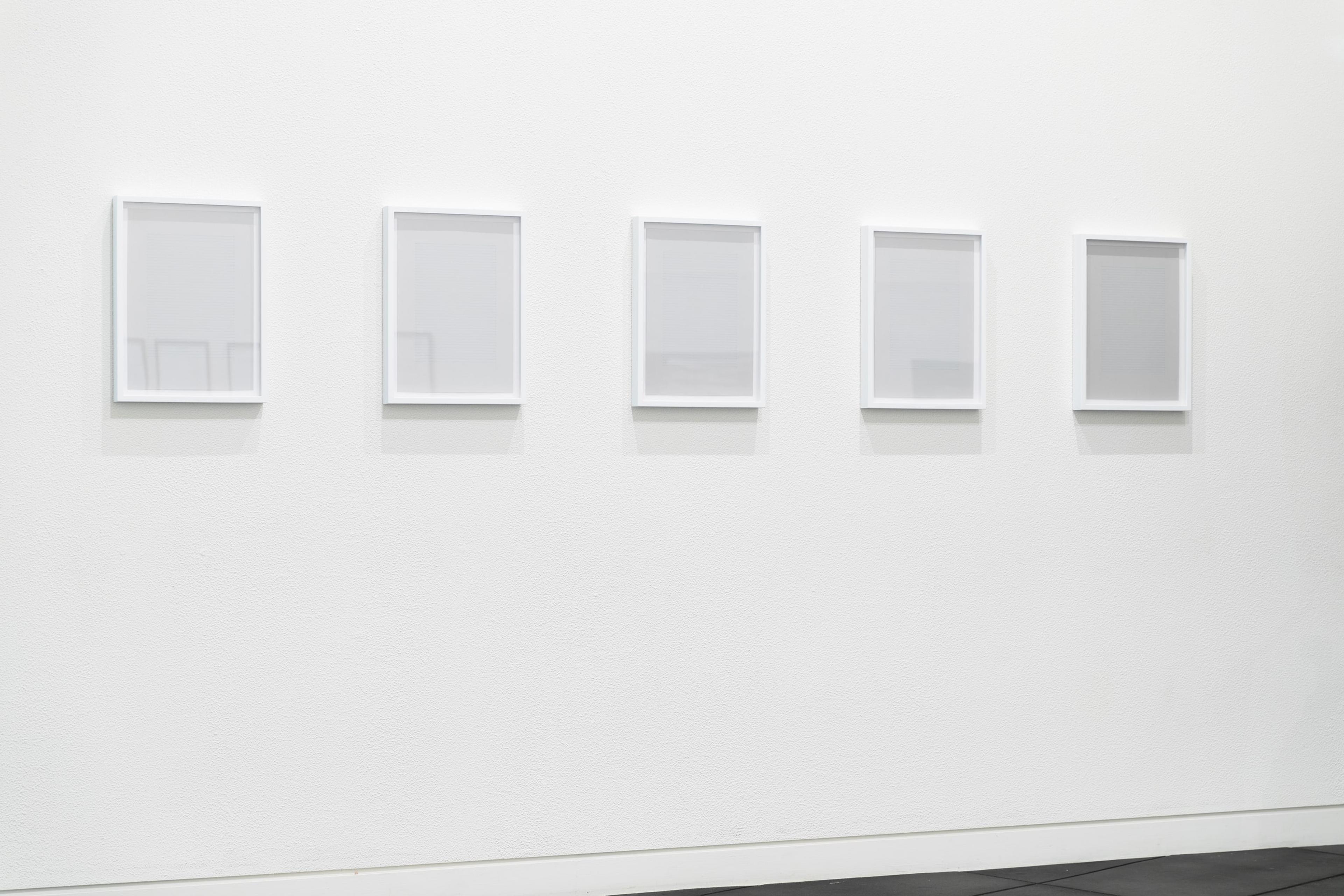 Dane Mitchell, Line/Breath Drawings