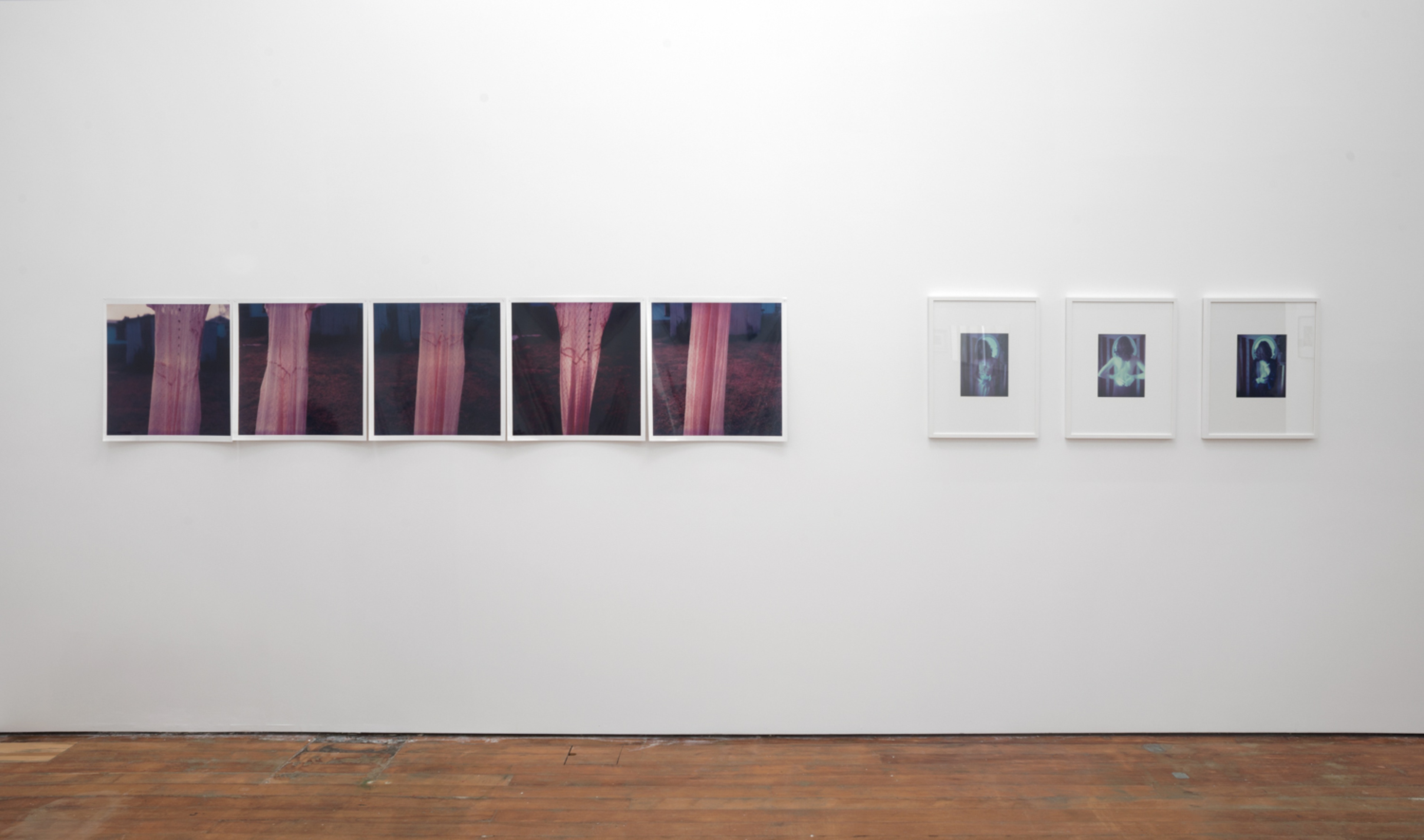 Installation view Fragments of a World: Artists Working in Film and Photography 1973–1987, Michael Lett, Auckland, 2016. Photo: Alex North