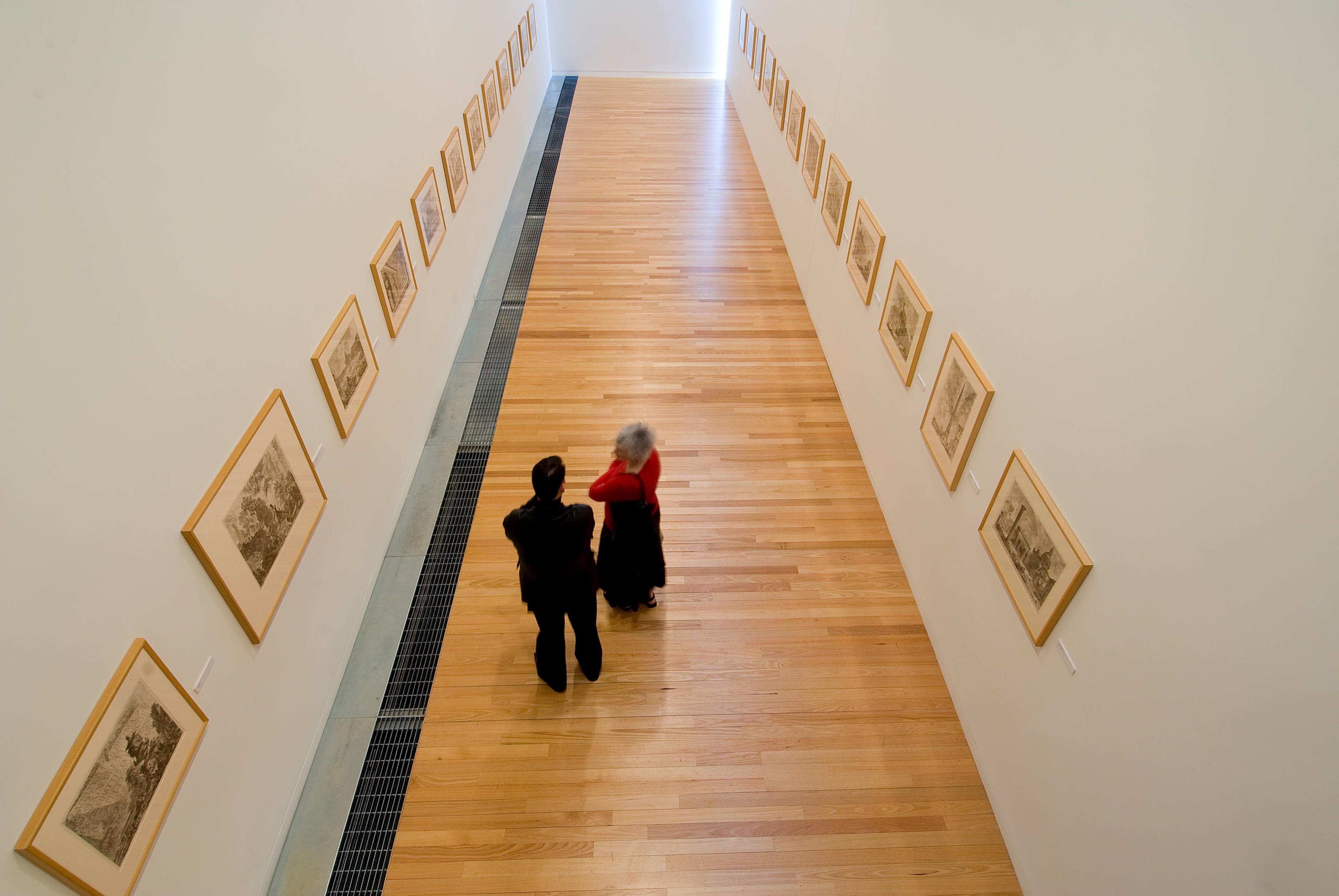 Installation view, Pulp Fictions: The Art of Giovanni Battista Piranesi, Adam Art Gallery Te Pātaka Toi, Victoria University of Wellington, 2007