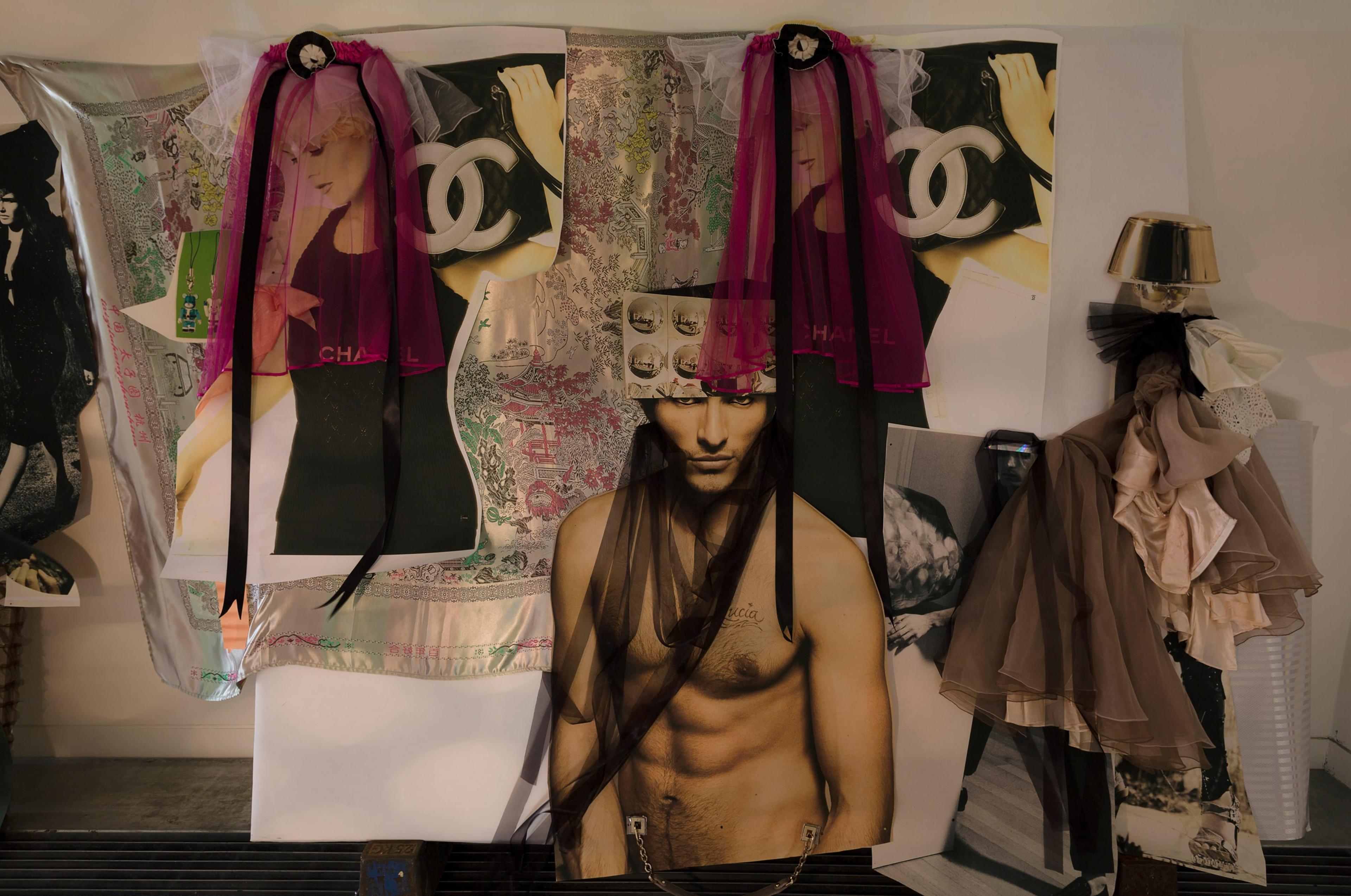 Installation view of Jacqueline Fraser, THE MAKING OF THE CIAO MANHATTAN TAPES 2013, in Beautiful Creatures: Jack Smith / Bill Henson / Jacqueline Fraser. Photo: Shaun Waugh.