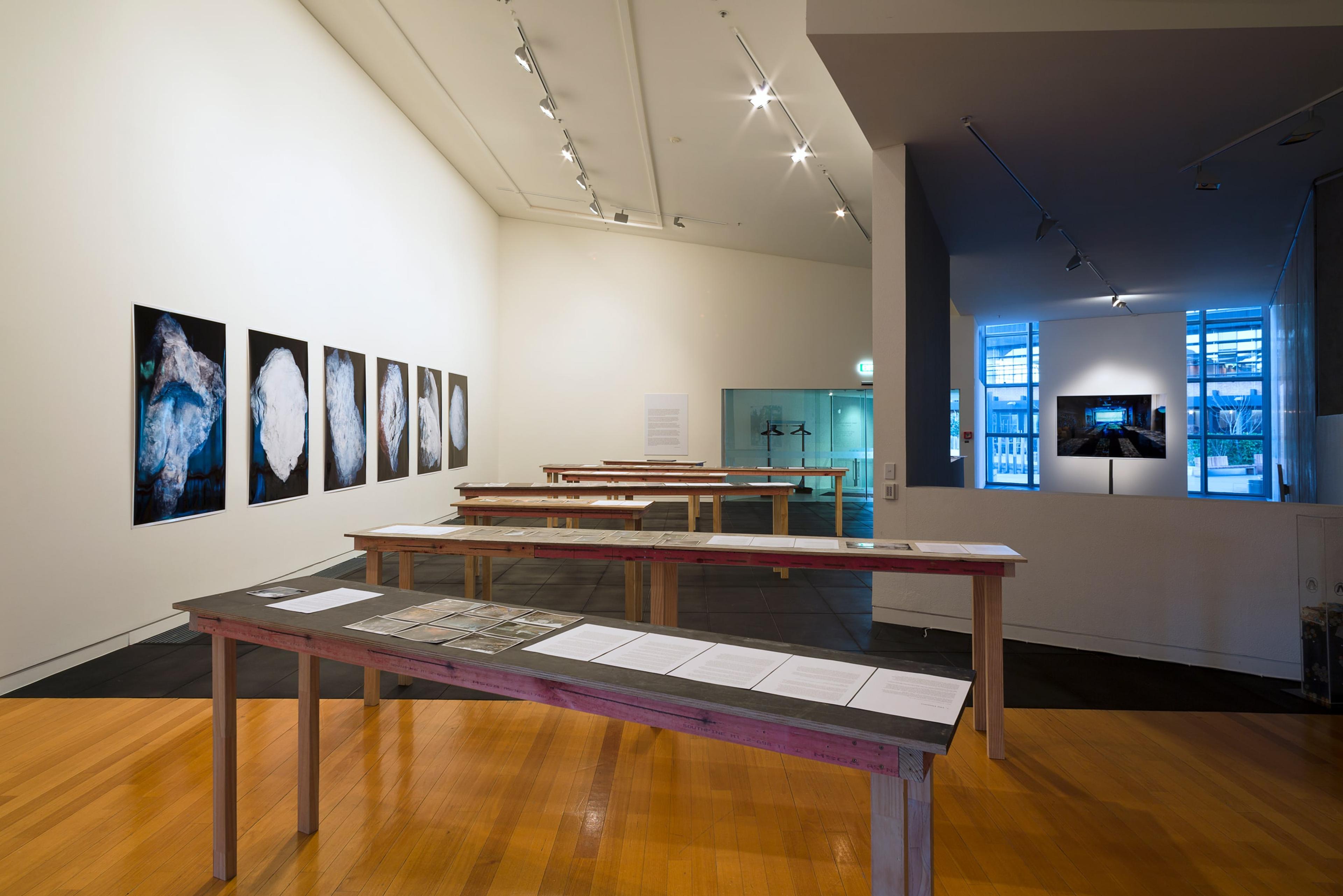 Lieko Shiga, RASEN KAIGAN (2008-2013) at the Adam Art Gallery. Photo: Shaun Waugh.