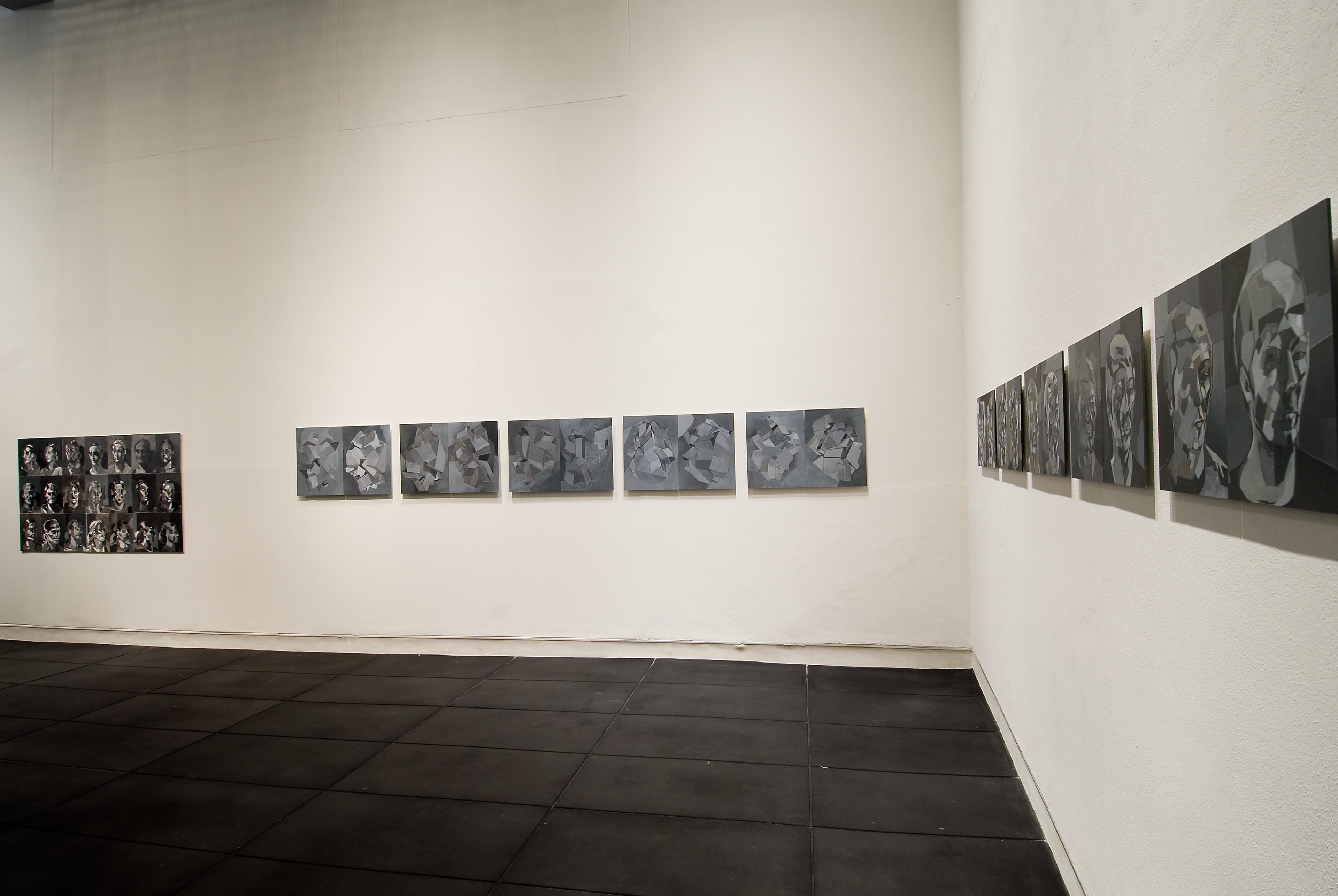 Installation view, Four Times Painting, Adam Art Gallery Te Pātaka Toi, Victoria University of Wellington, 2007