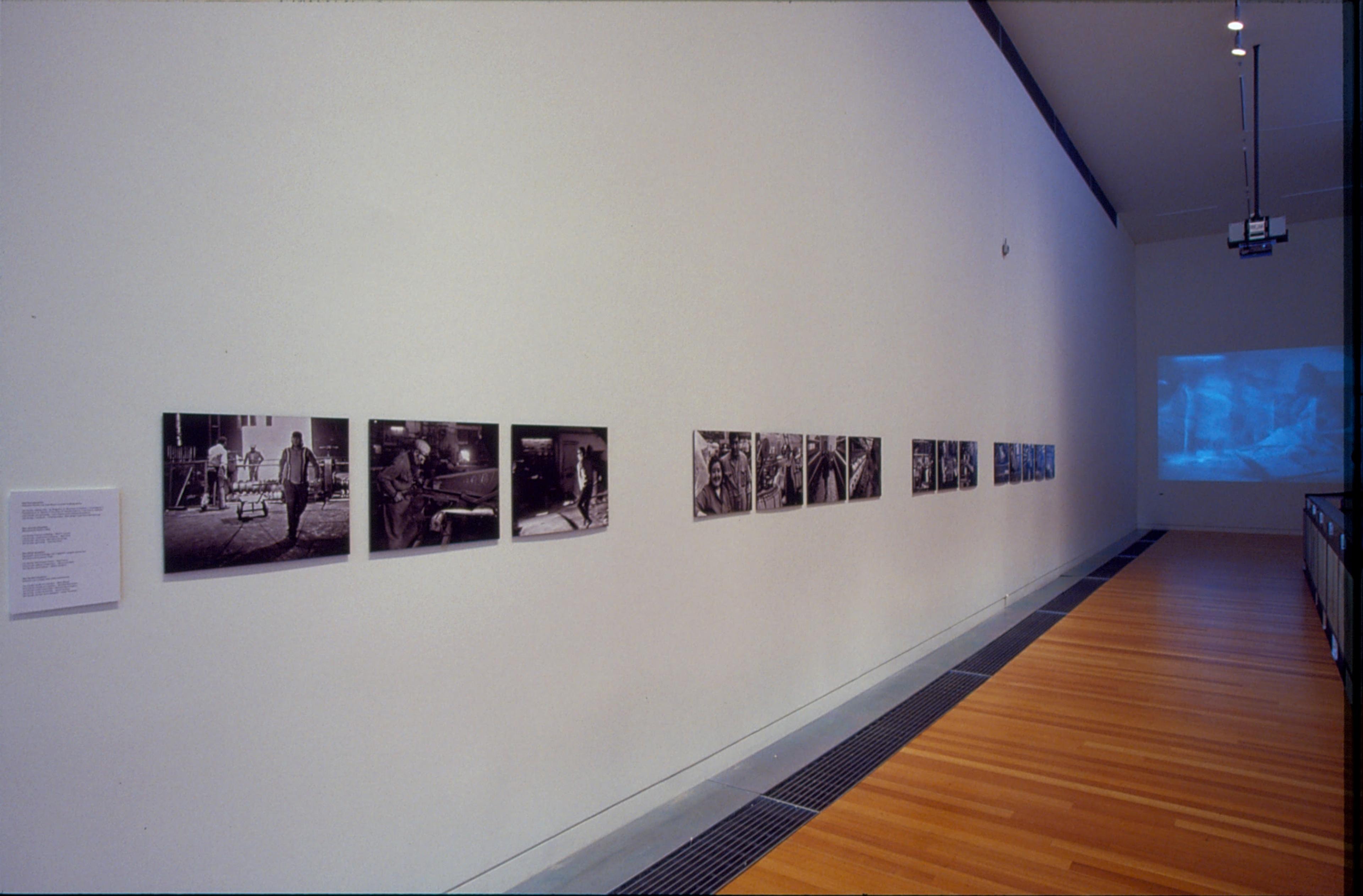 Installation view, Darcy Lange: Study of an artist at work, Adam Art Gallery Te Pātaka Toi, Victoria University of Wellington, 2007
