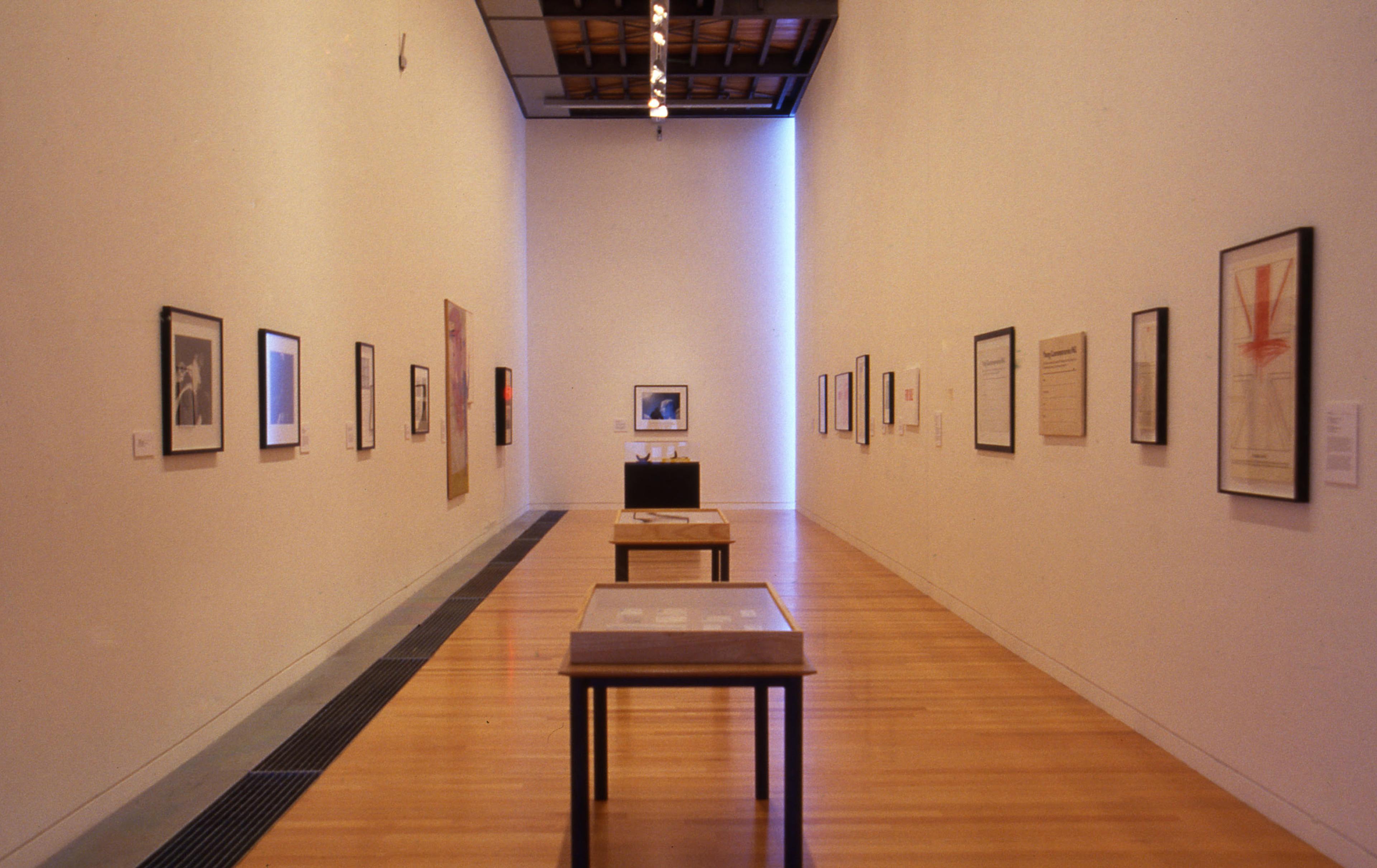 Installation view, The Expatriates, Adam Art Gallery Te Pātaka Toi, Victoria University of Wellington, 2004