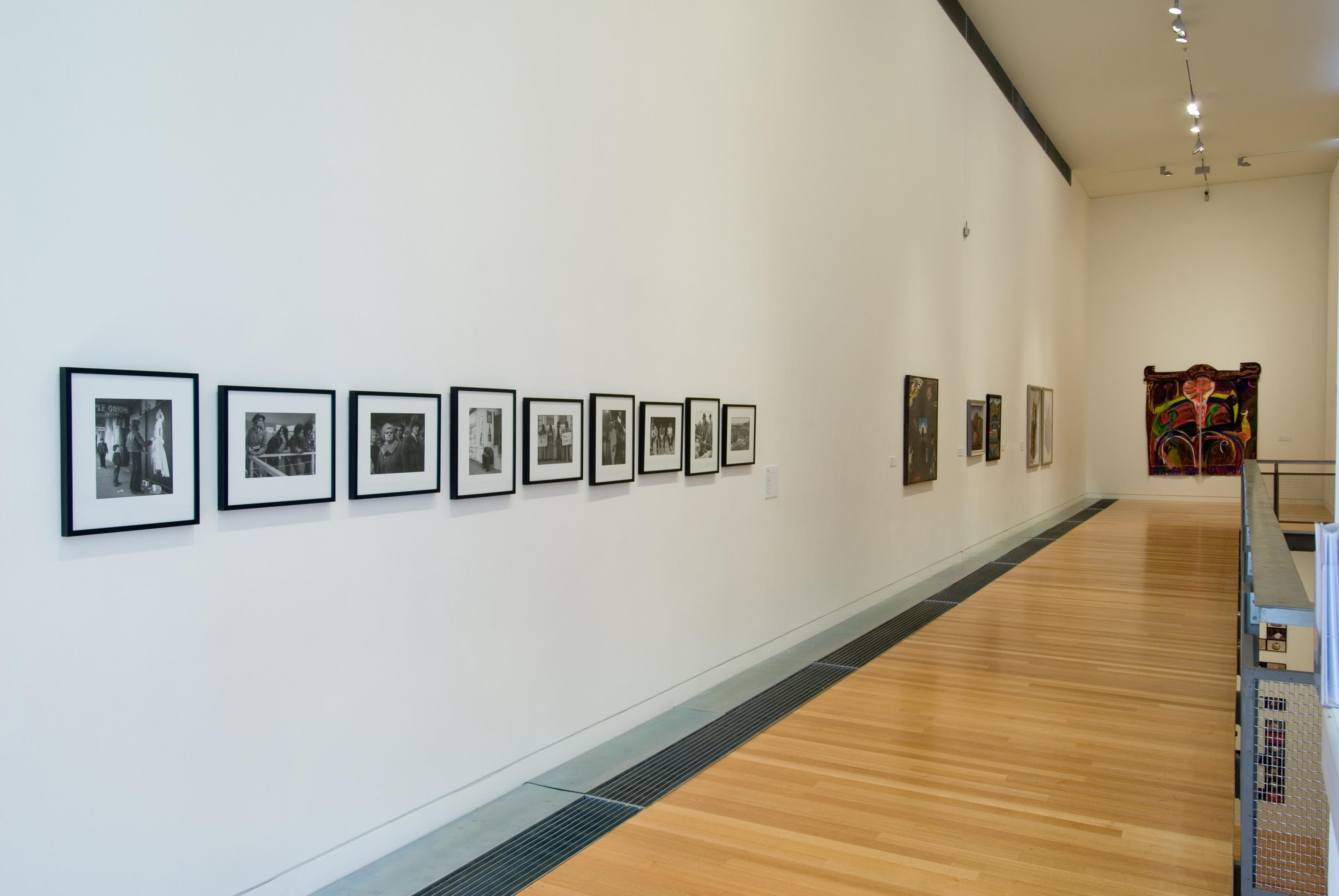 Installation view, In View: Works From the VUW Art Collection, Adam Art Gallery Te Pātaka Toi, Victoria University of Wellington, 2006