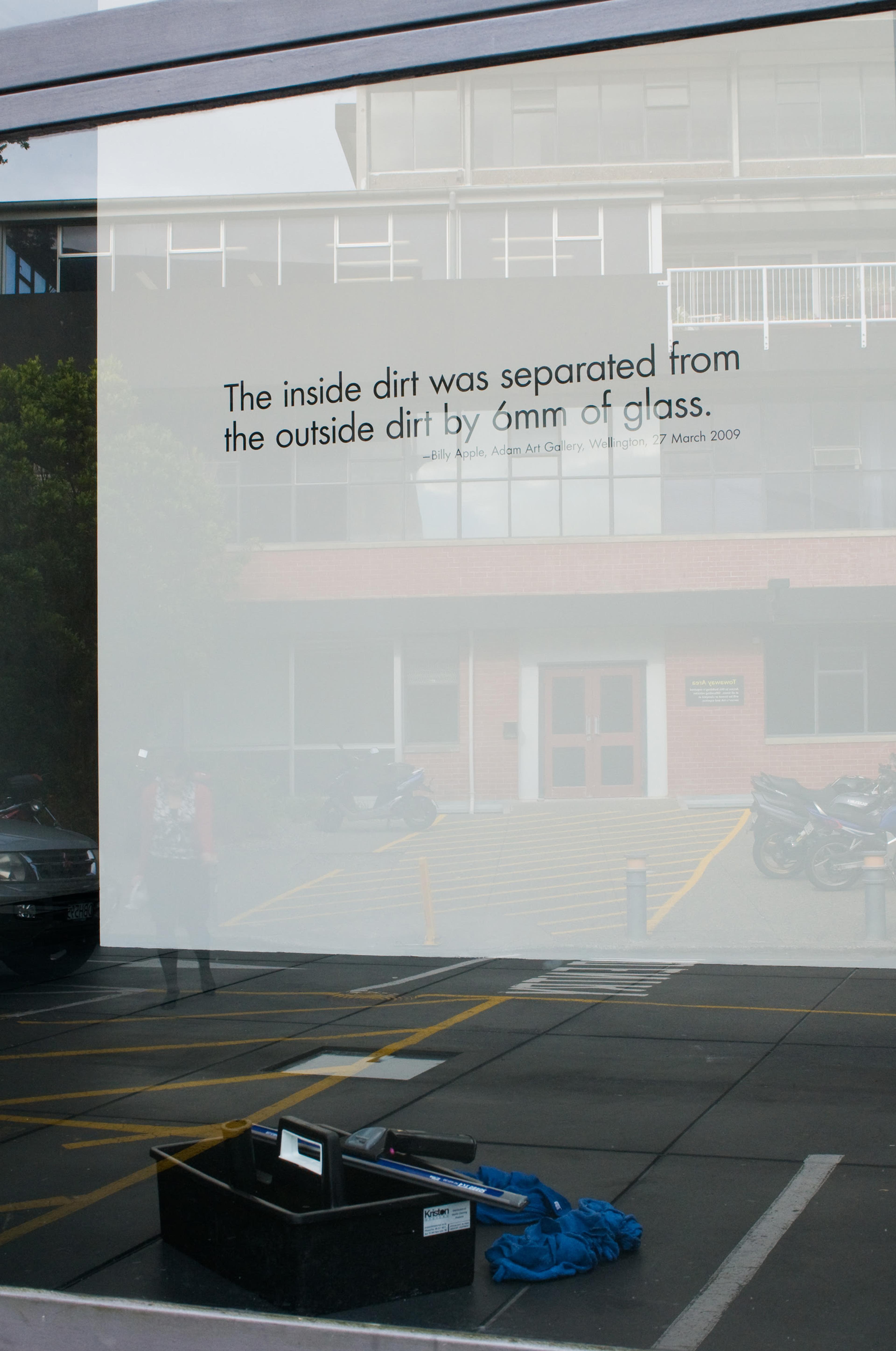 Installation view, Billy Apple: New York 1969–1973, Adam Art Gallery Te Pātaka Toi, Victoria University of Wellington, 2009