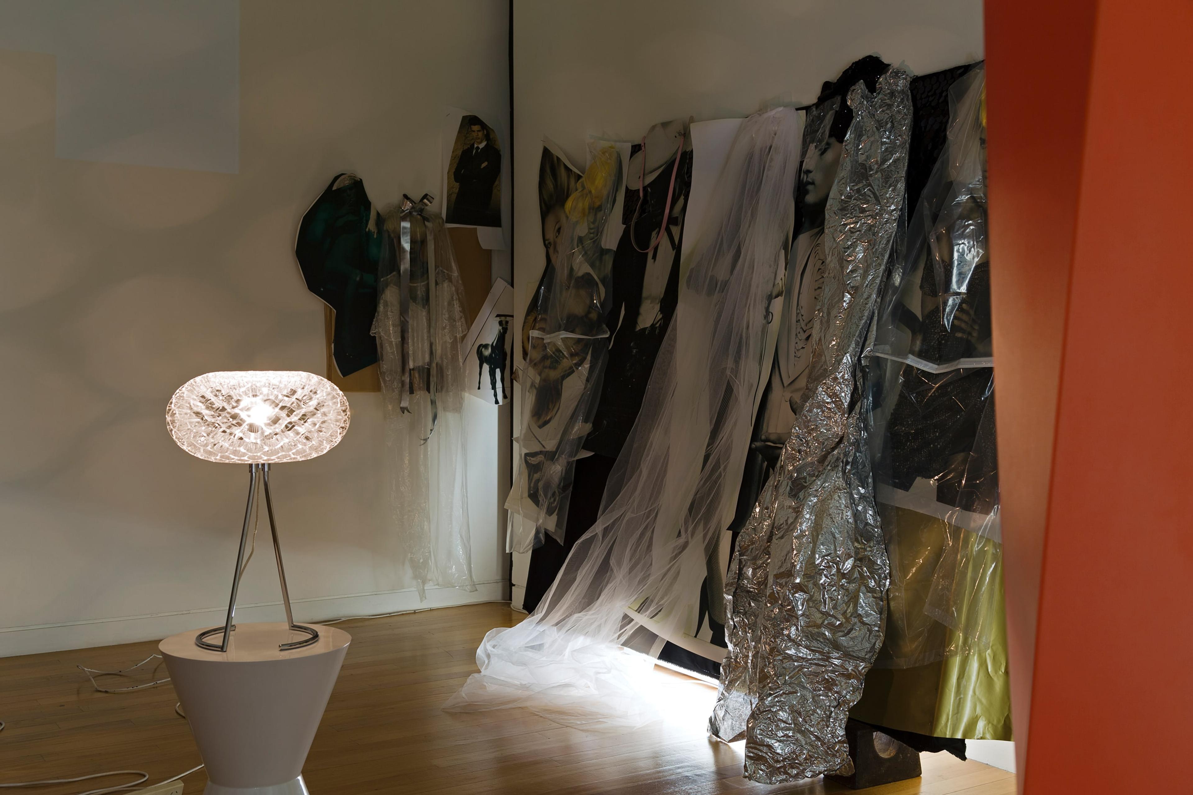 Installation view of Jacqueline Fraser, THE MAKING OF THE CIAO MANHATTAN TAPES 2013, in Beautiful Creatures: Jack Smith / Bill Henson / Jacqueline Fraser. Photo: Shaun Waugh.