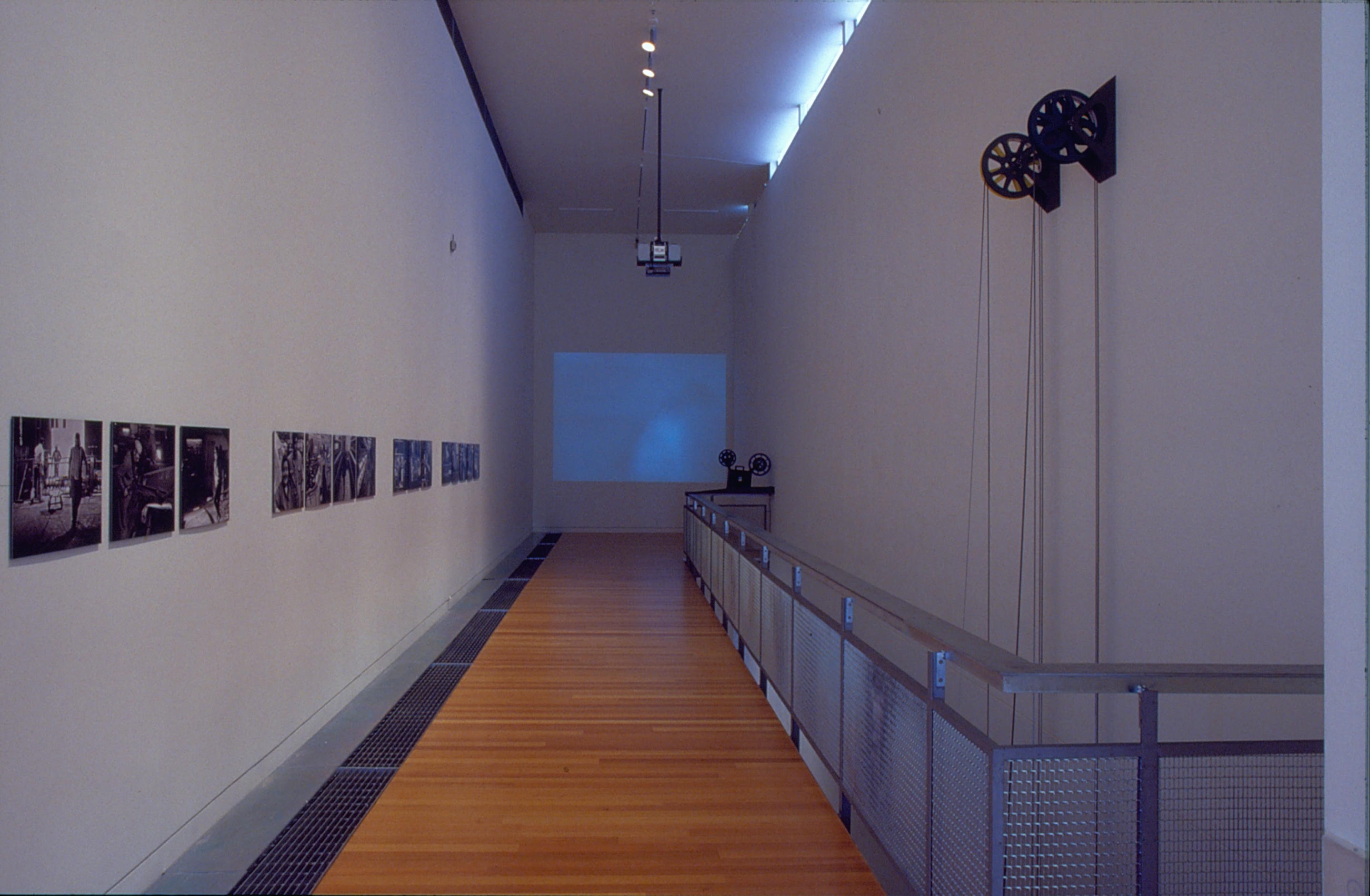 Installation view, Darcy Lange: Study of an artist at work, Adam Art Gallery Te Pātaka Toi, Victoria University of Wellington, 2007