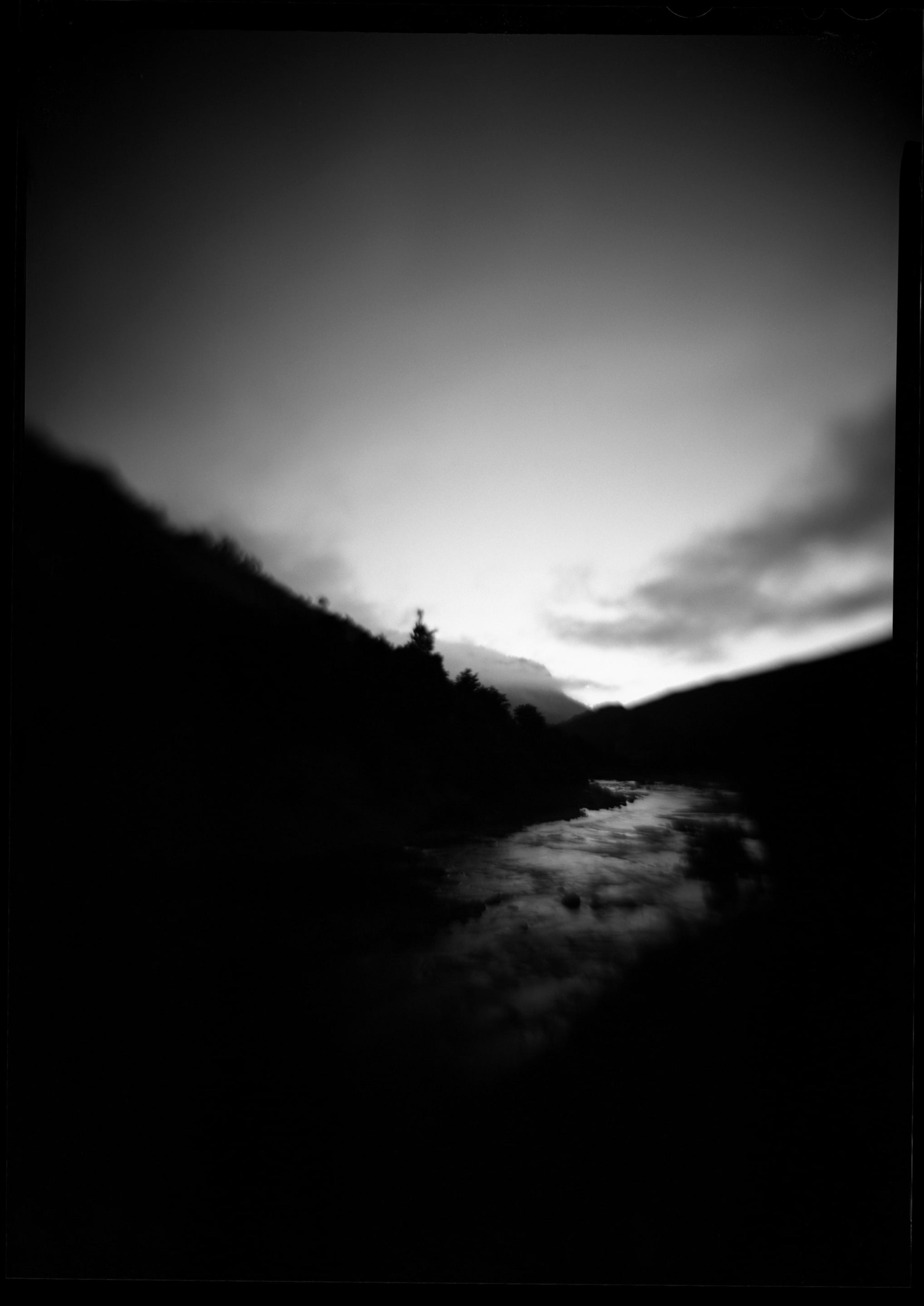 Joyce Campbell, At Papuni (Where the Infant Taniwha Suckled on Kohuwai), 2015, gelatin silver photograph from the Te Taniwha series.