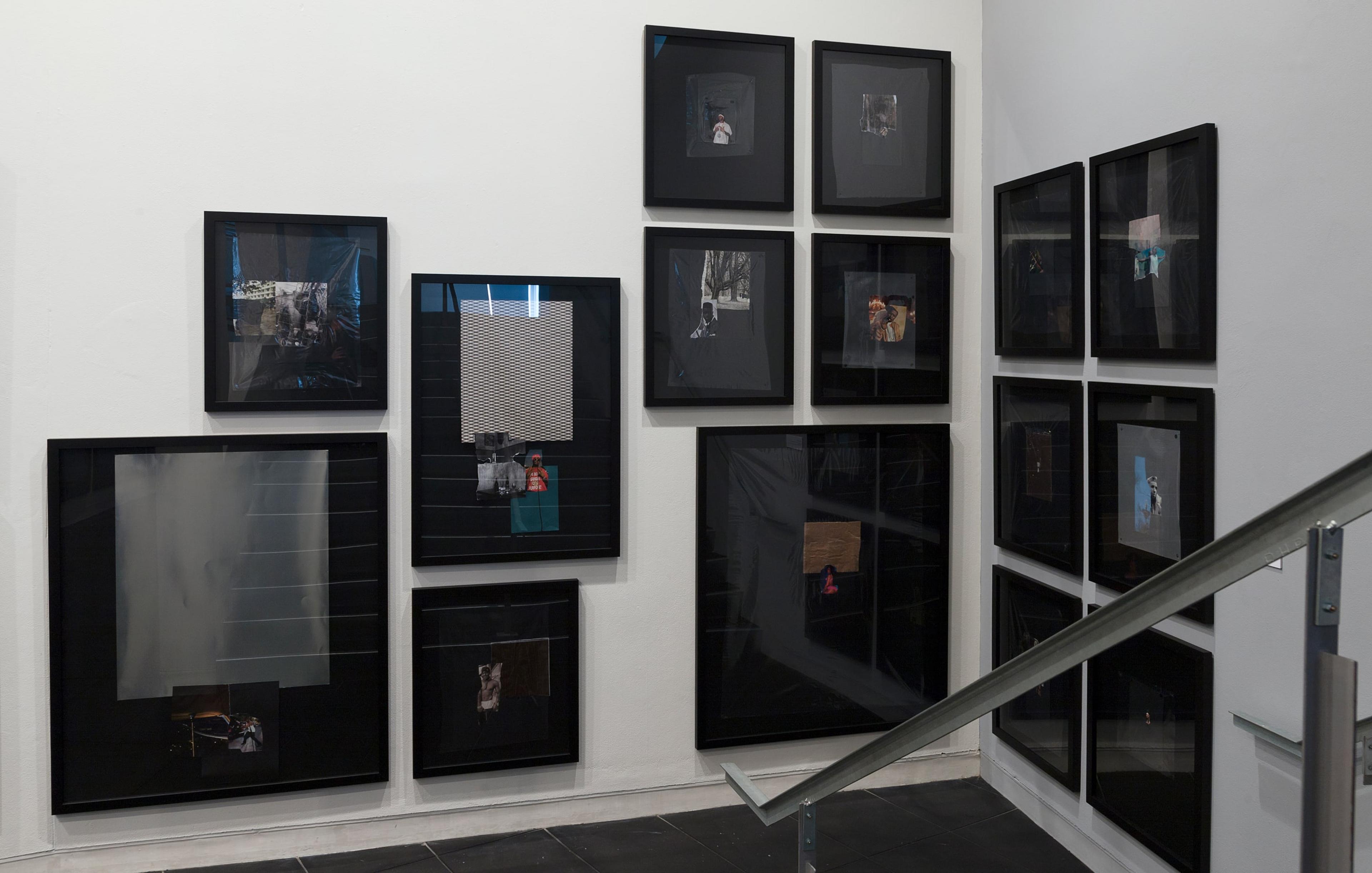 Installation view of Jacqueline Fraser, THE MAKING OF AMERICAN GANGSTER 2013, in Beautiful Creatures: Jack Smith / Bill Henson / Jacqueline Fraser. Photo: Shaun Waugh.