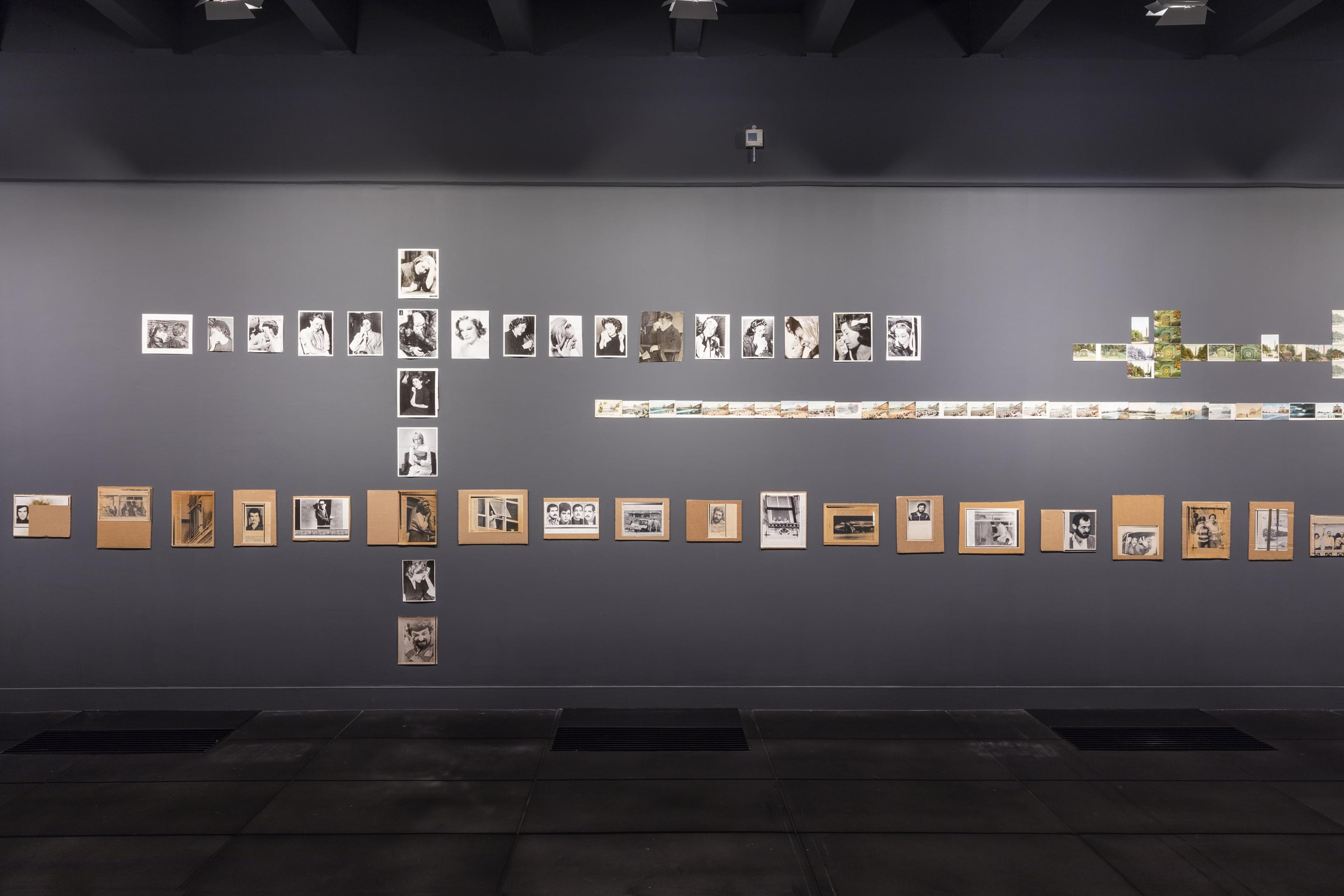 Patrick Pound: Documentary Intersect, Adam Art Gallery, Victoria University of Wellington, 2016, Photo: Shaun Waugh