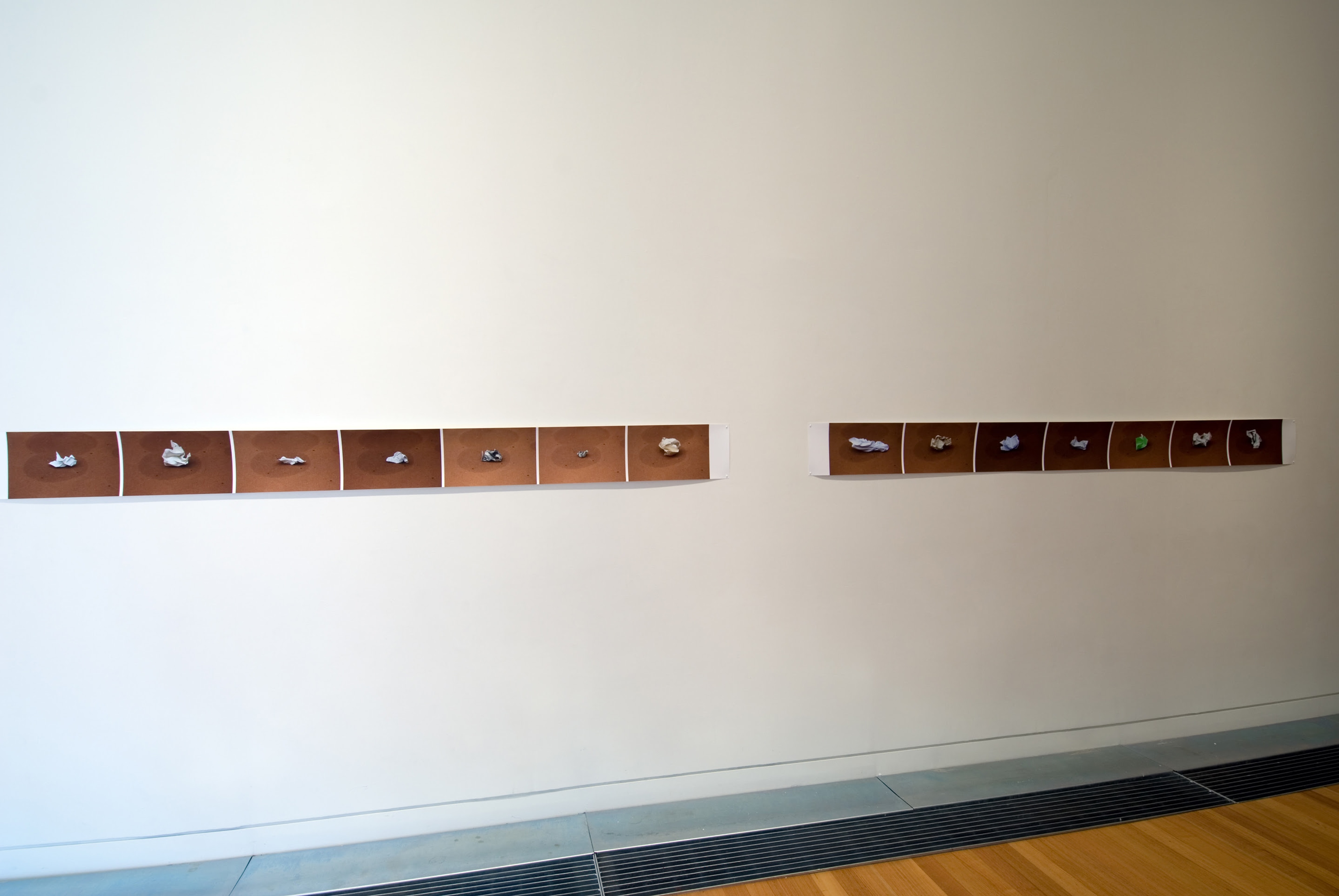 Installation view, Archiving Fever, Adam Art Gallery Te Pātaka Toi, Victoria University of Wellington, 2006