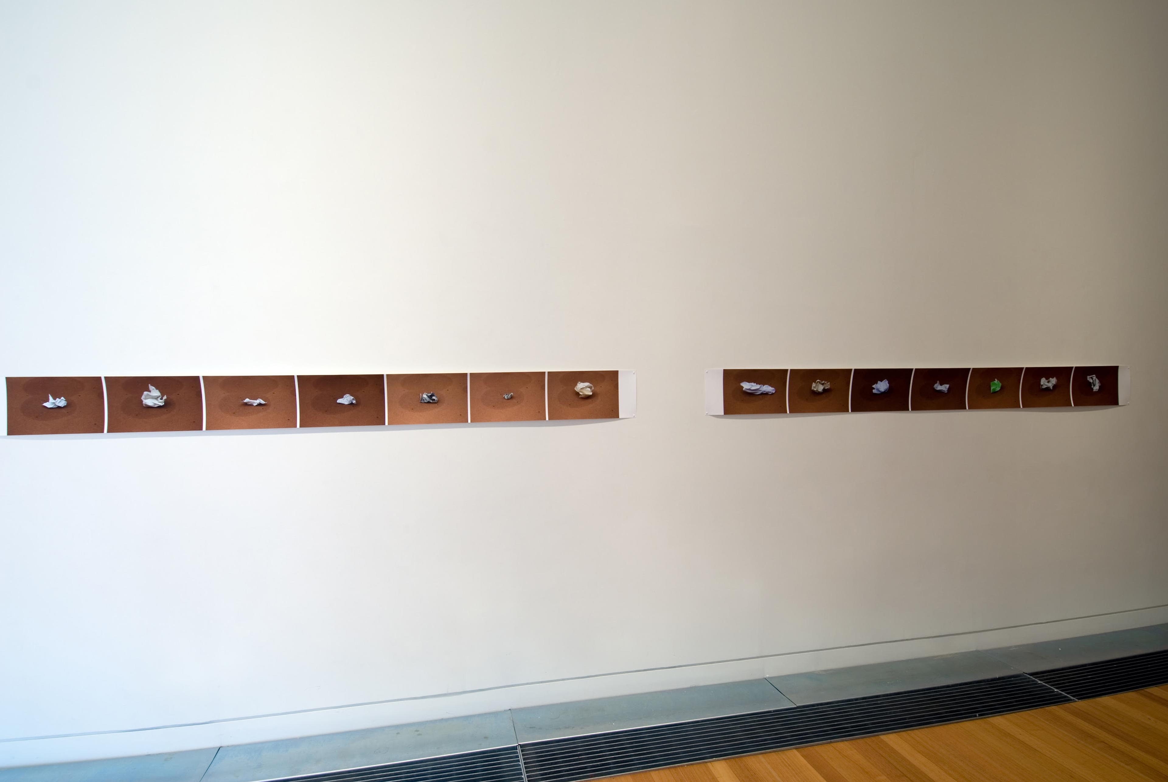 Installation view, Archiving Fever, Adam Art Gallery Te Pātaka Toi, Victoria University of Wellington, 2006