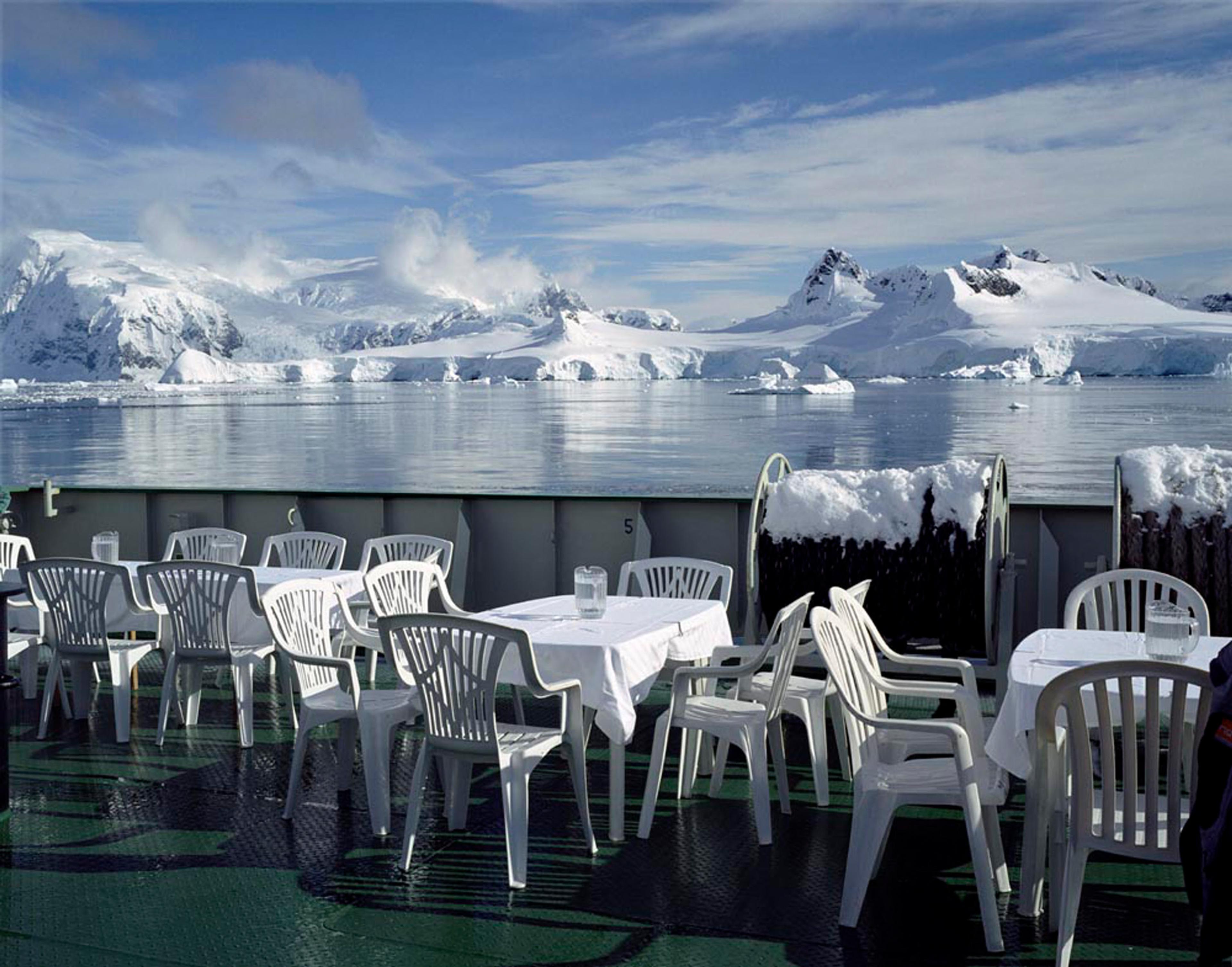 Anne Noble, Wihelmina Bay Antarctica, 2004, digital inkjet print, 668 x 950mm. Courtesy of the artist