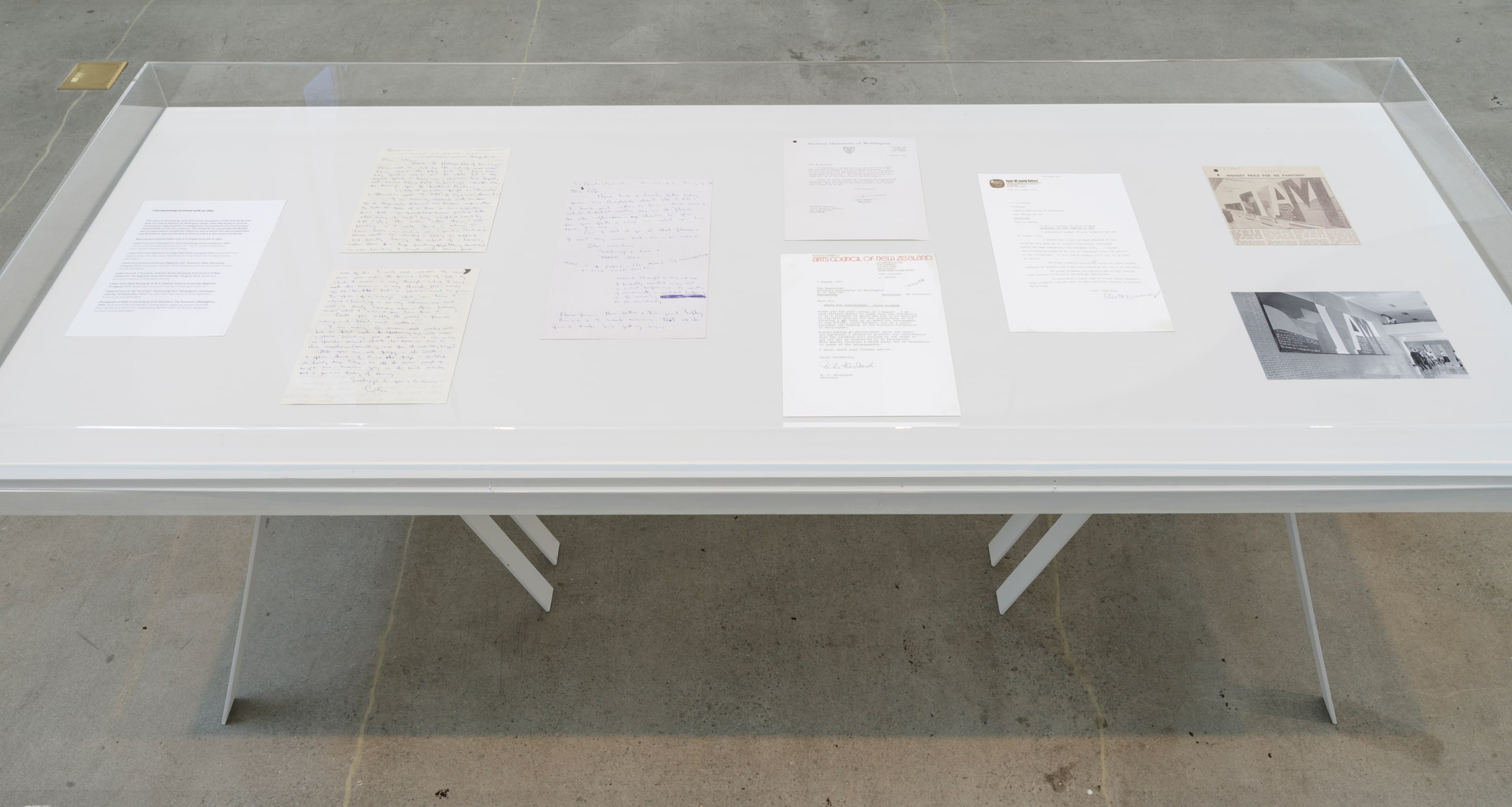 Installation view, ‘A way through’ – Colin McCahon’s Gate III, CoCA Centre of Contemporary Art Toi Moroki, Christchurch, 28 August – 8 November 2020