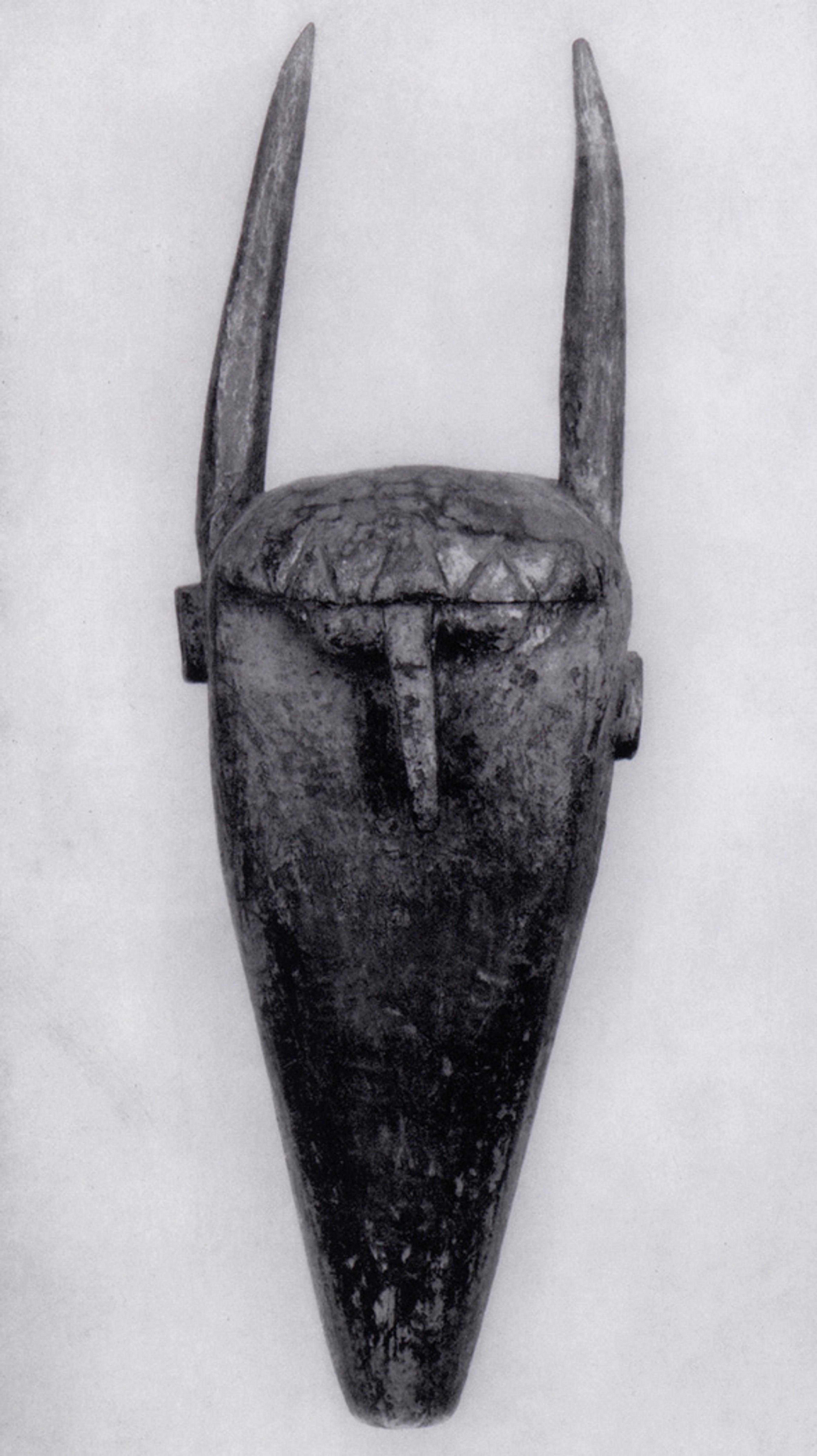 Sherrie Levine, African Masks After Walker Evans II, 2014, 1 of 24 giclée inkjet prints, edition 9 of 12. Courtesy of the Artist, Simon Lee Gallery and the Walker Evans Archive, Metropolitan Museum of Art, New York