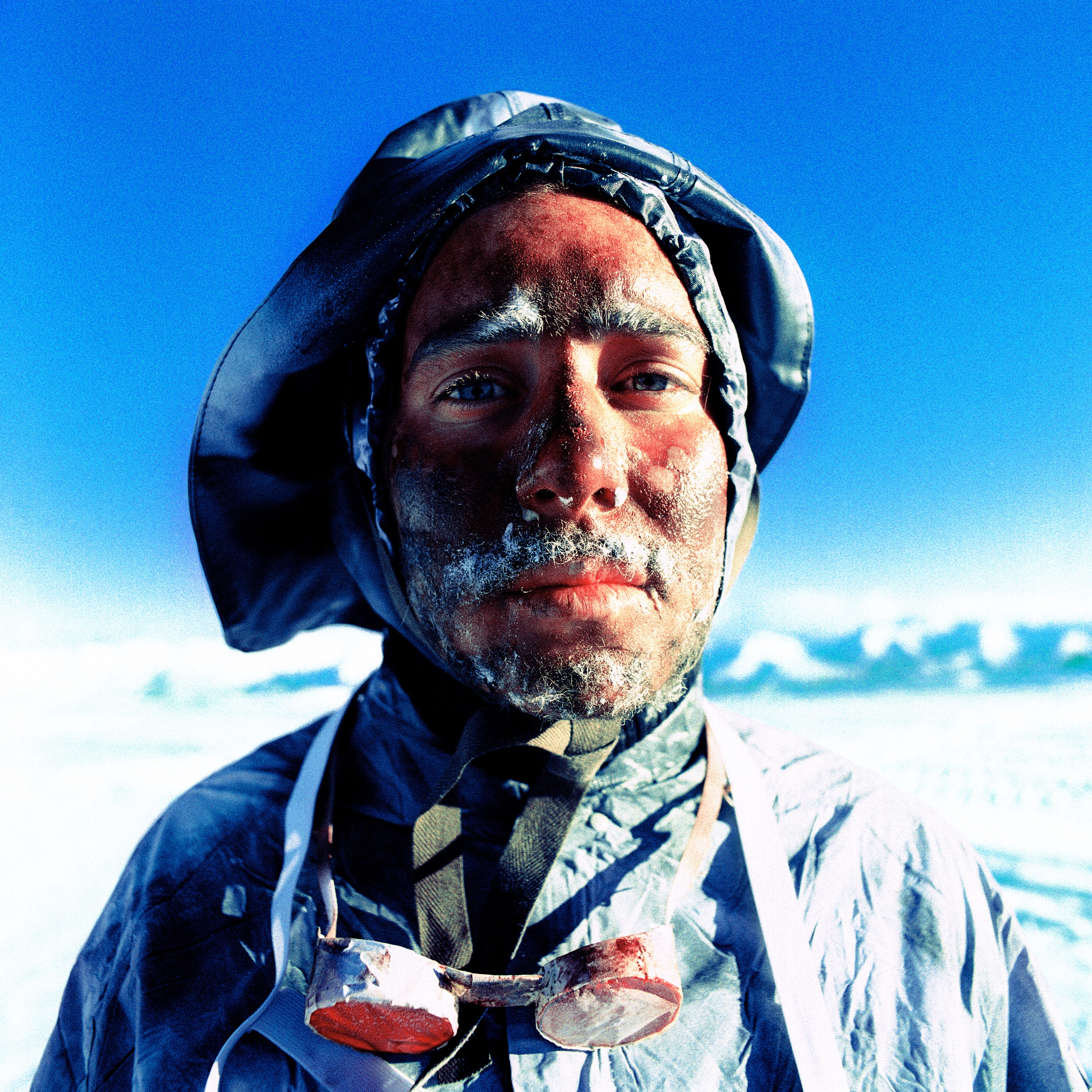 Peter Fitzpatrick, Edgar Evans, 1996-2005, pigment ink on canvas, 1250 x 1250mm. Courtesy of the artist