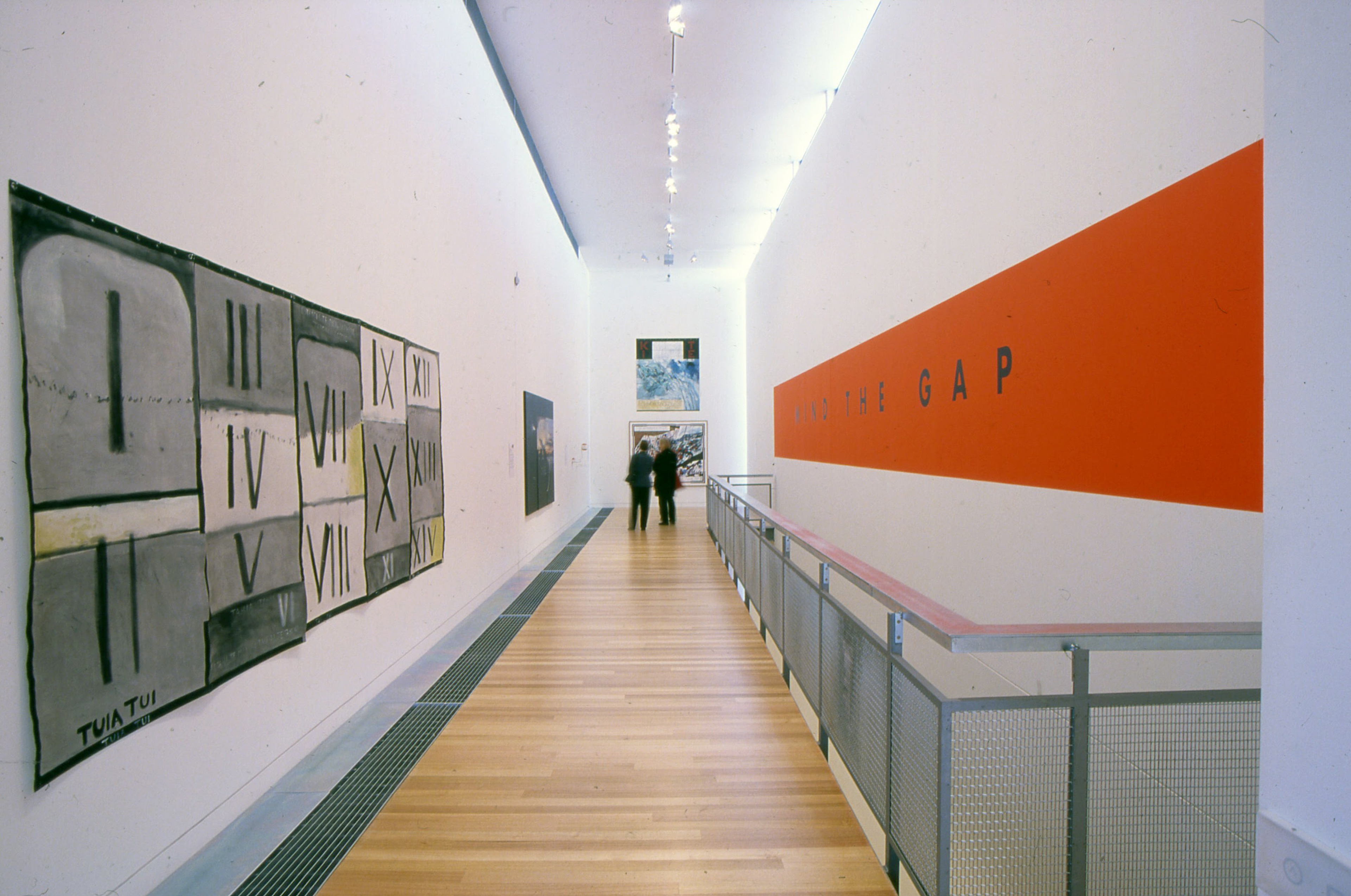 Installation view, The Numbers Game, Adam Art Gallery Te Pātaka Toi, Victoria University of Wellington, 2000