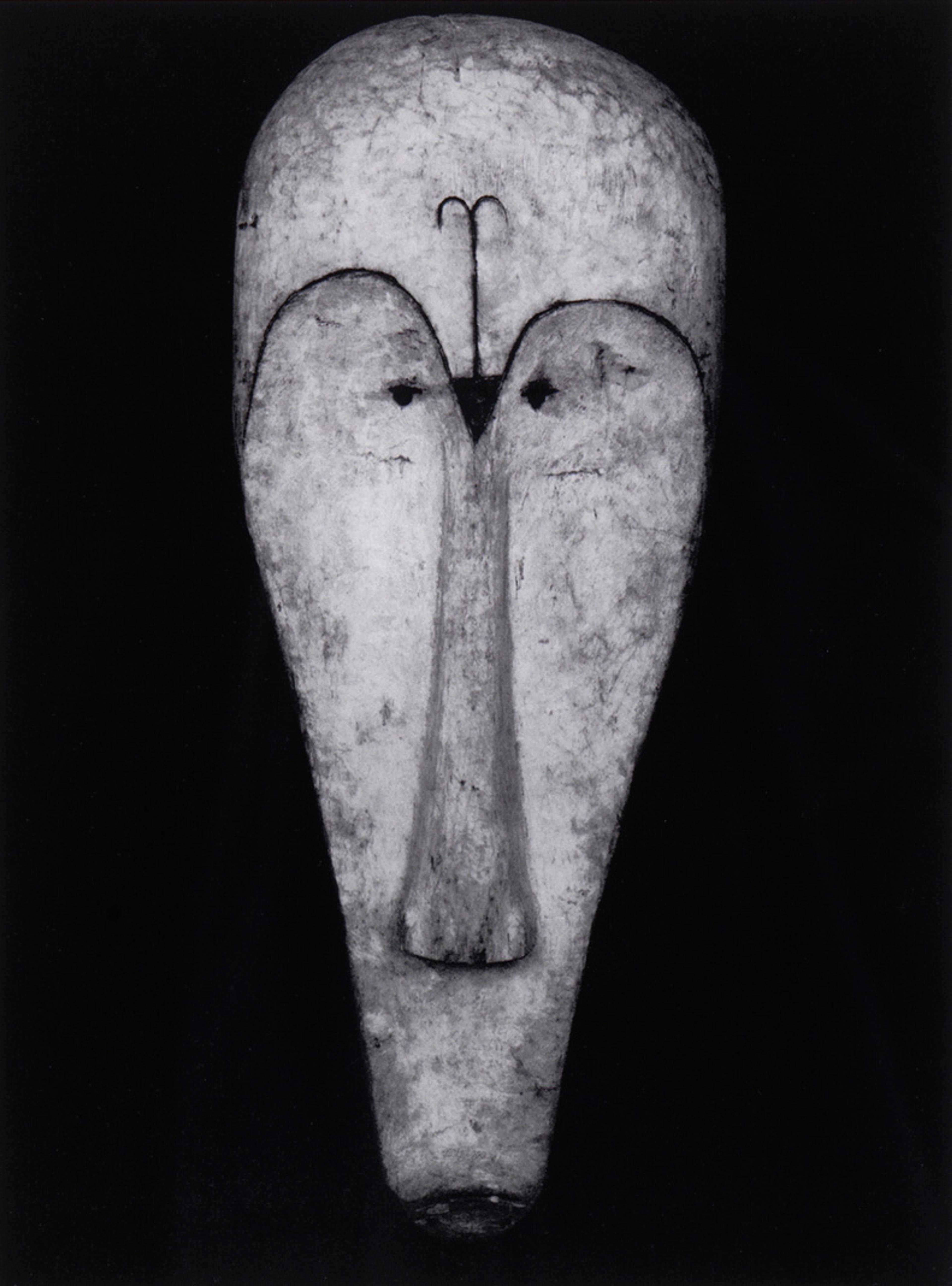 Sherrie Levine, African Masks After Walker Evans XIII, 2014, 1 of 24 giclée inkjet prints, edition 9 of 12. Courtesy of the Artist, Simon Lee Gallery and the Walker Evans Archive, Metropolitan Museum of Art, New York