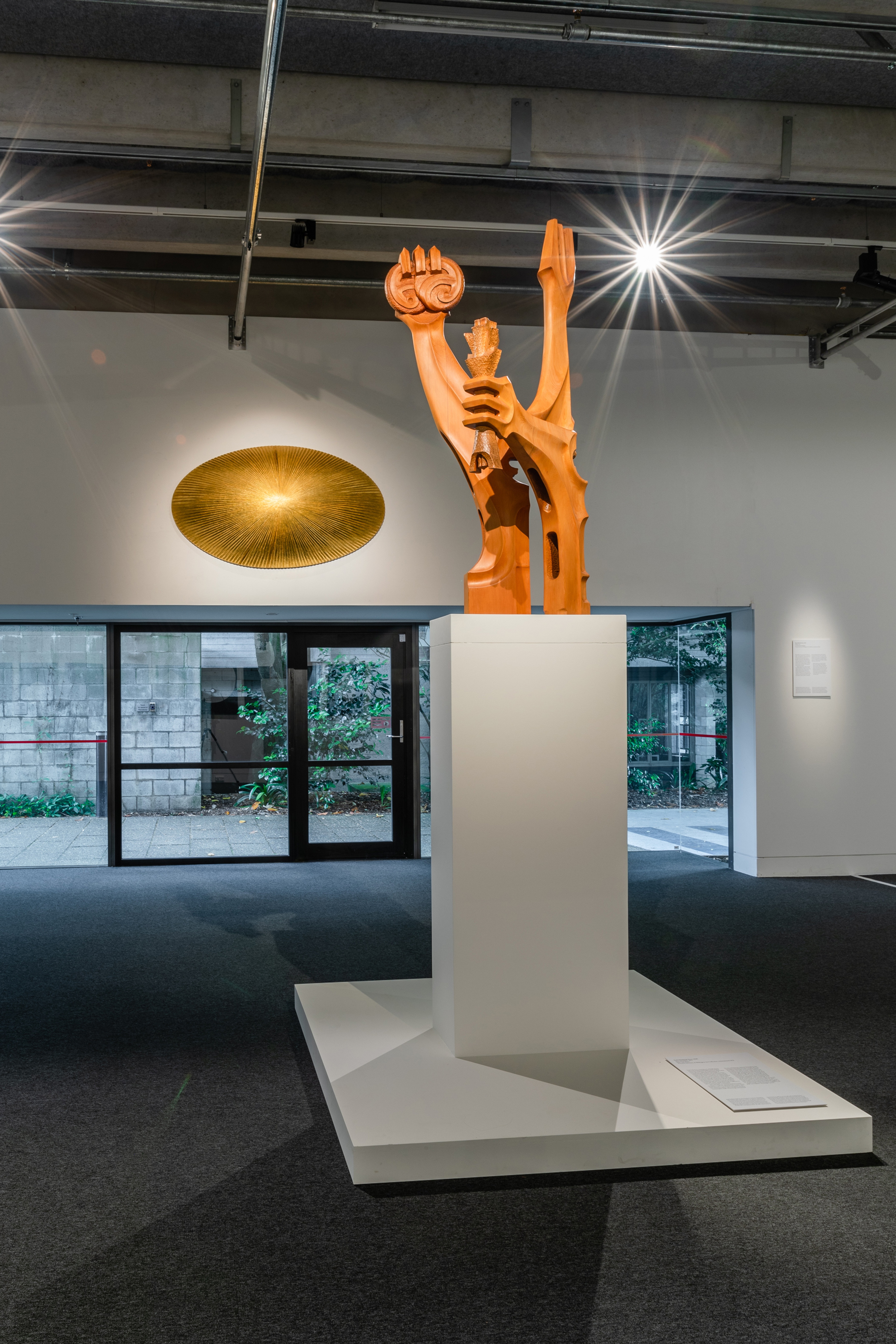 Installation view of 'In the Valley' an exhibition