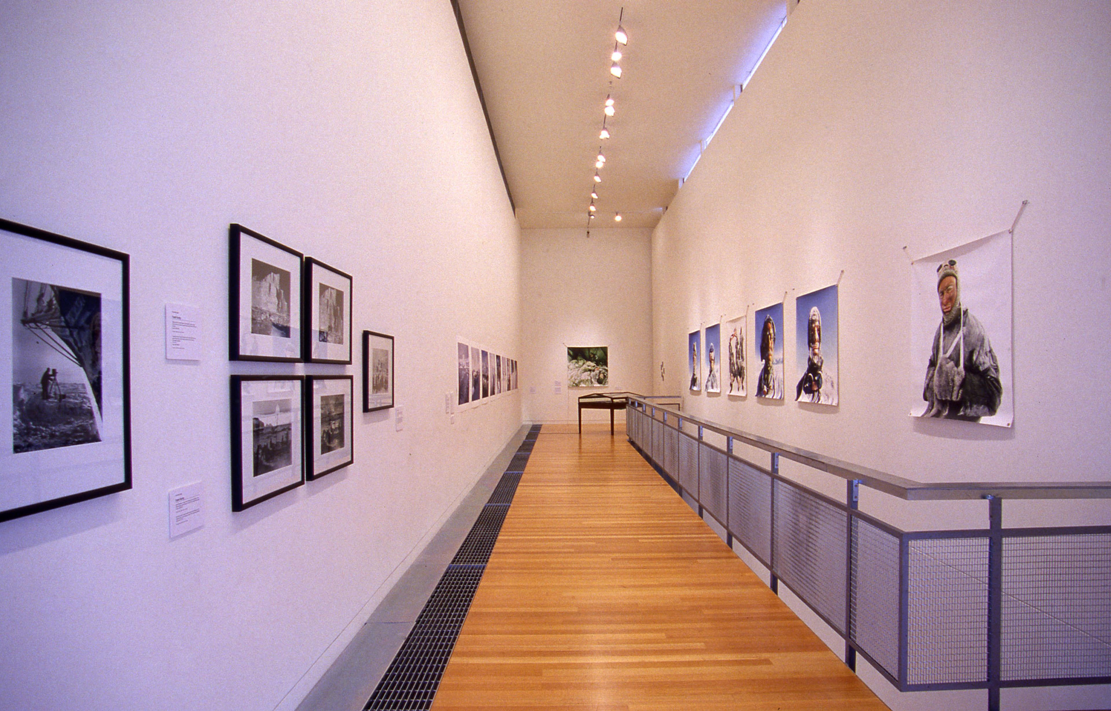 Installation view, Breaking Ice: Re-Visioning Antarctica, Adam Art Gallery Te Pātaka Toi, Victoria University of Wellington, 2005