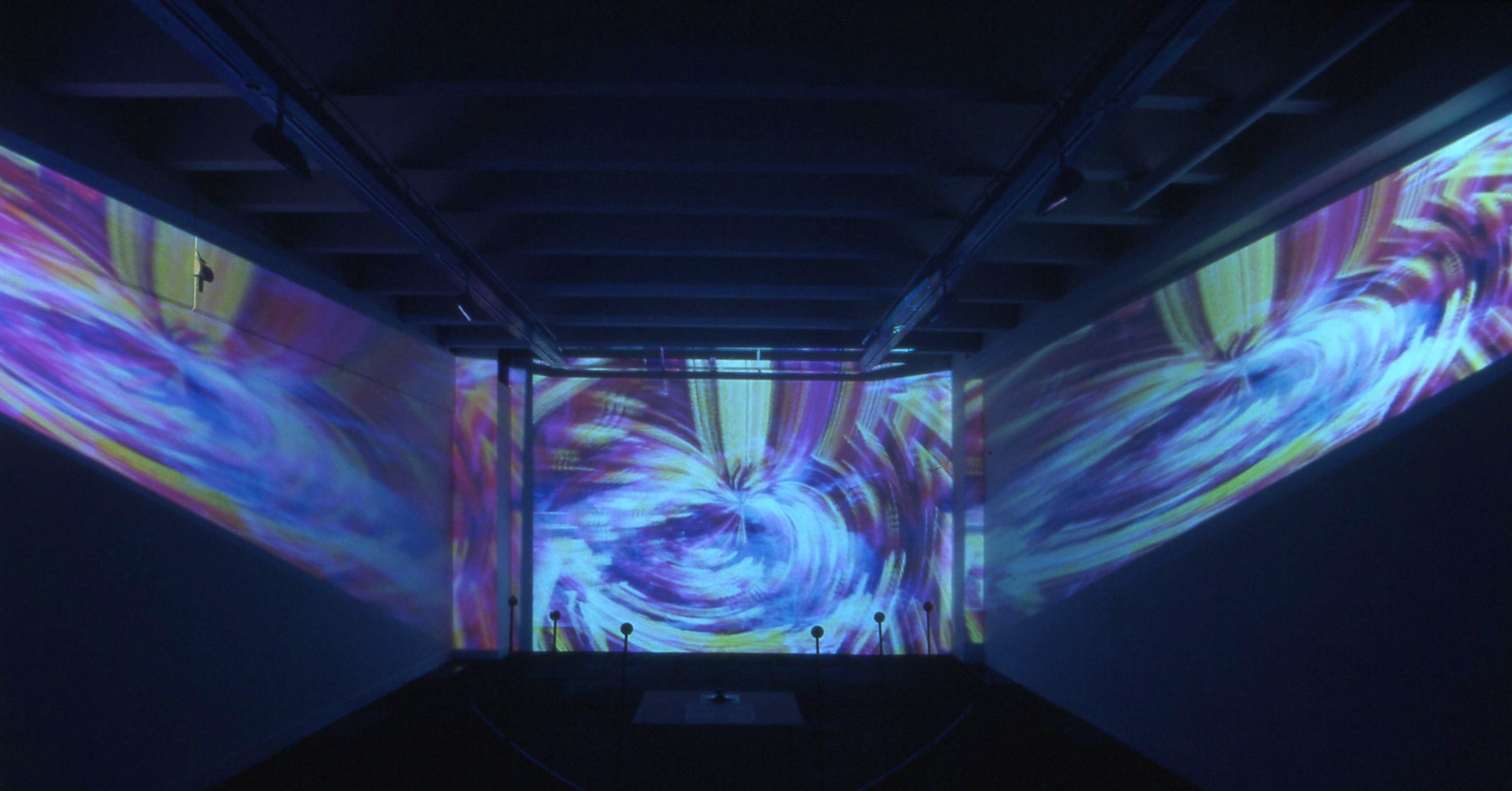 Installation view, Elastic Horizon, Adam Art Gallery Te Pātaka Toi, Victoria University of Wellington, 2002