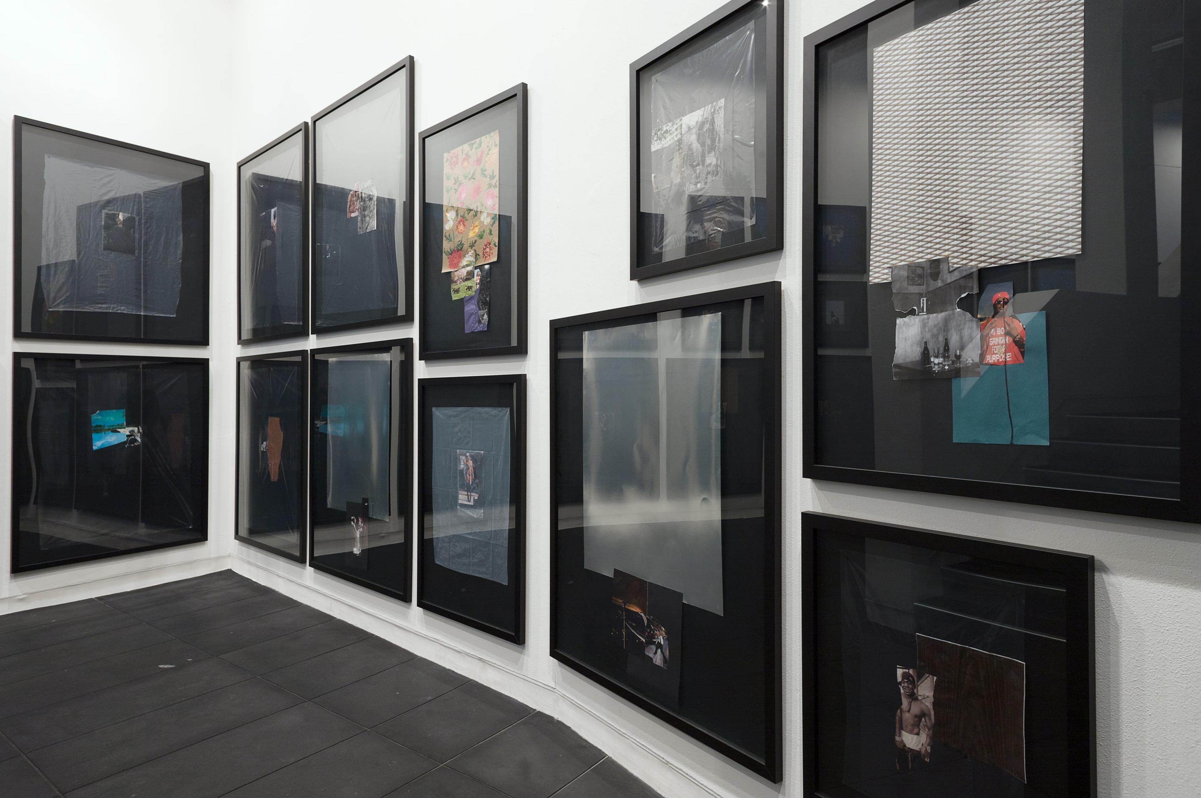 Installation view of Jacqueline Fraser, THE MAKING OF AMERICAN GANGSTER 2013, in Beautiful Creatures: Jack Smith / Bill Henson / Jacqueline Fraser. Photo: Shaun Waugh.