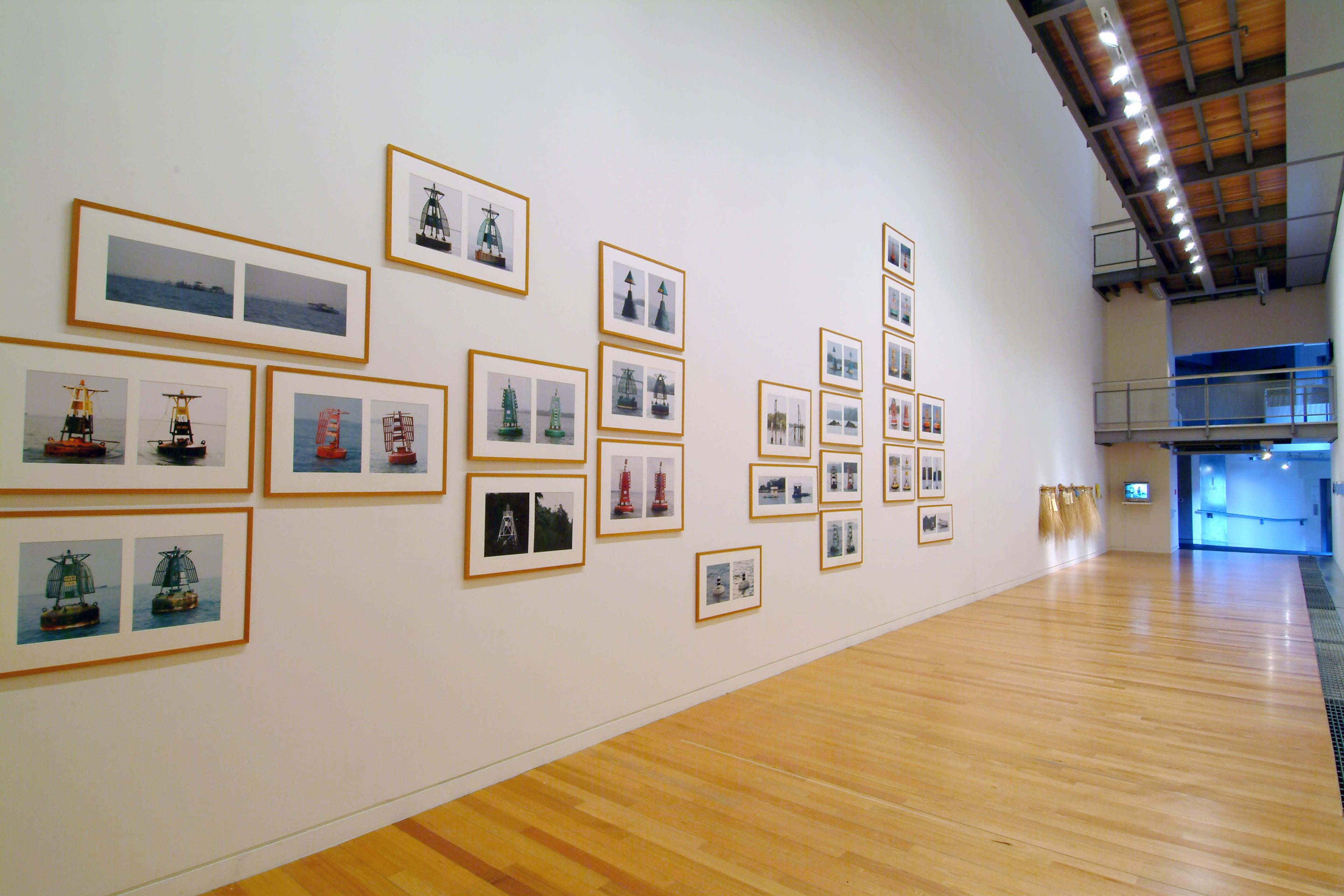 Installation view, Islanded: Contemporary Art from New Zealand, Singapore and Taiwan, Adam Art Gallery Te Pātaka Toi, Victoria University of Wellington, 2006