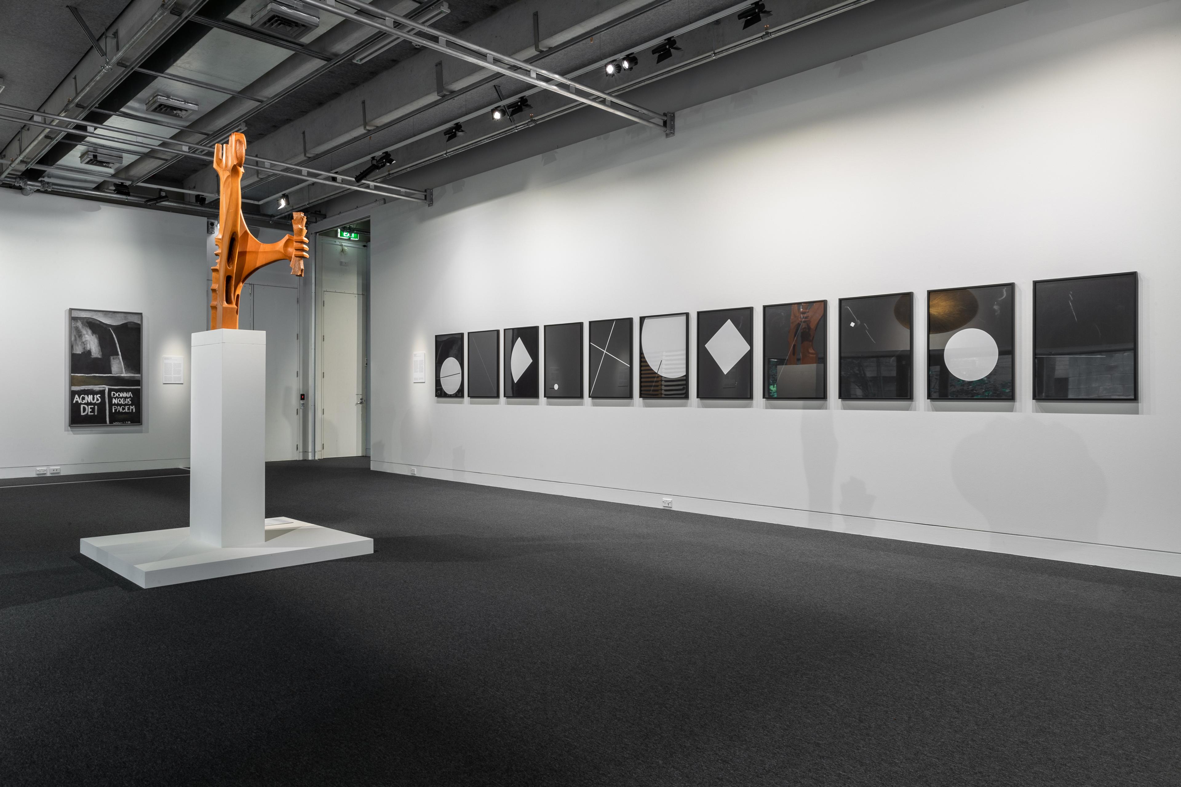 Installation view of 'In the Valley' an exhibition