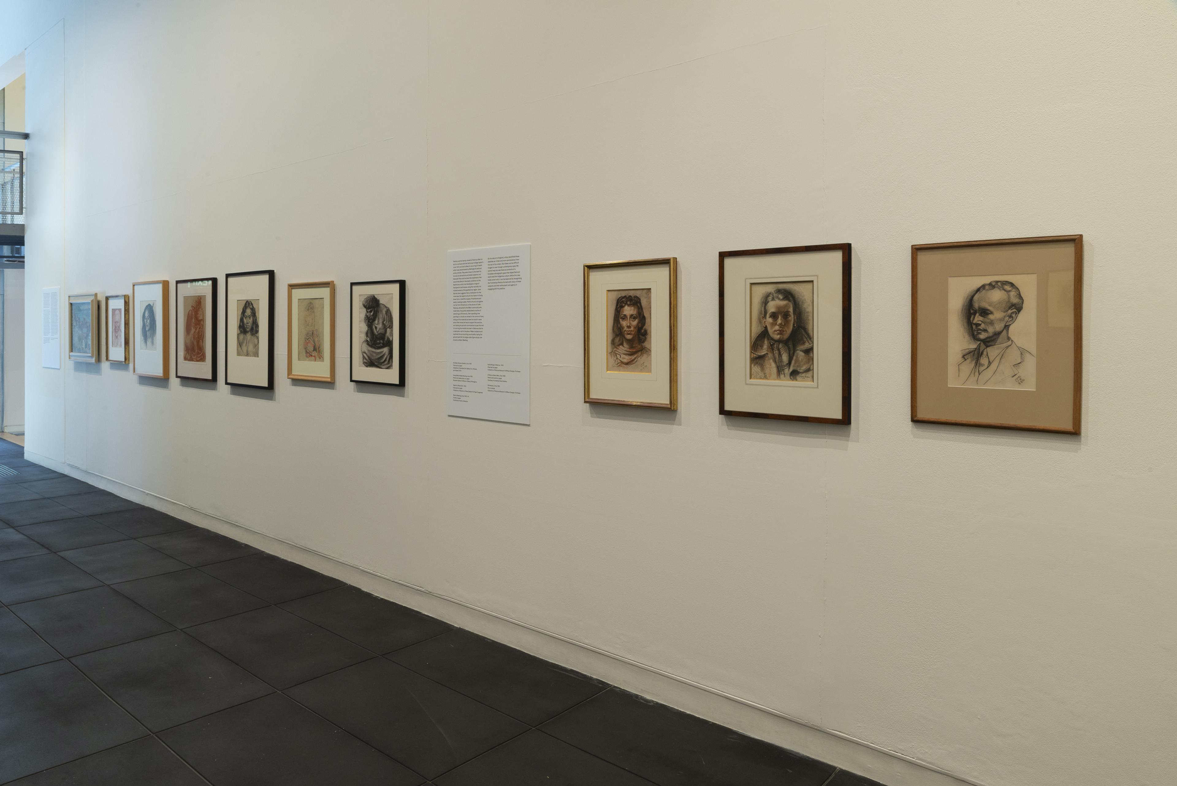 Installation view, ‘Looking for a new country’ – Christopher Perkins in New Zealand, Adam Art Gallery Te Pātaka Toi, Victoria University of Wellington, 6 November 2019 – 22 March 2020. Photo: Shaun Matthews