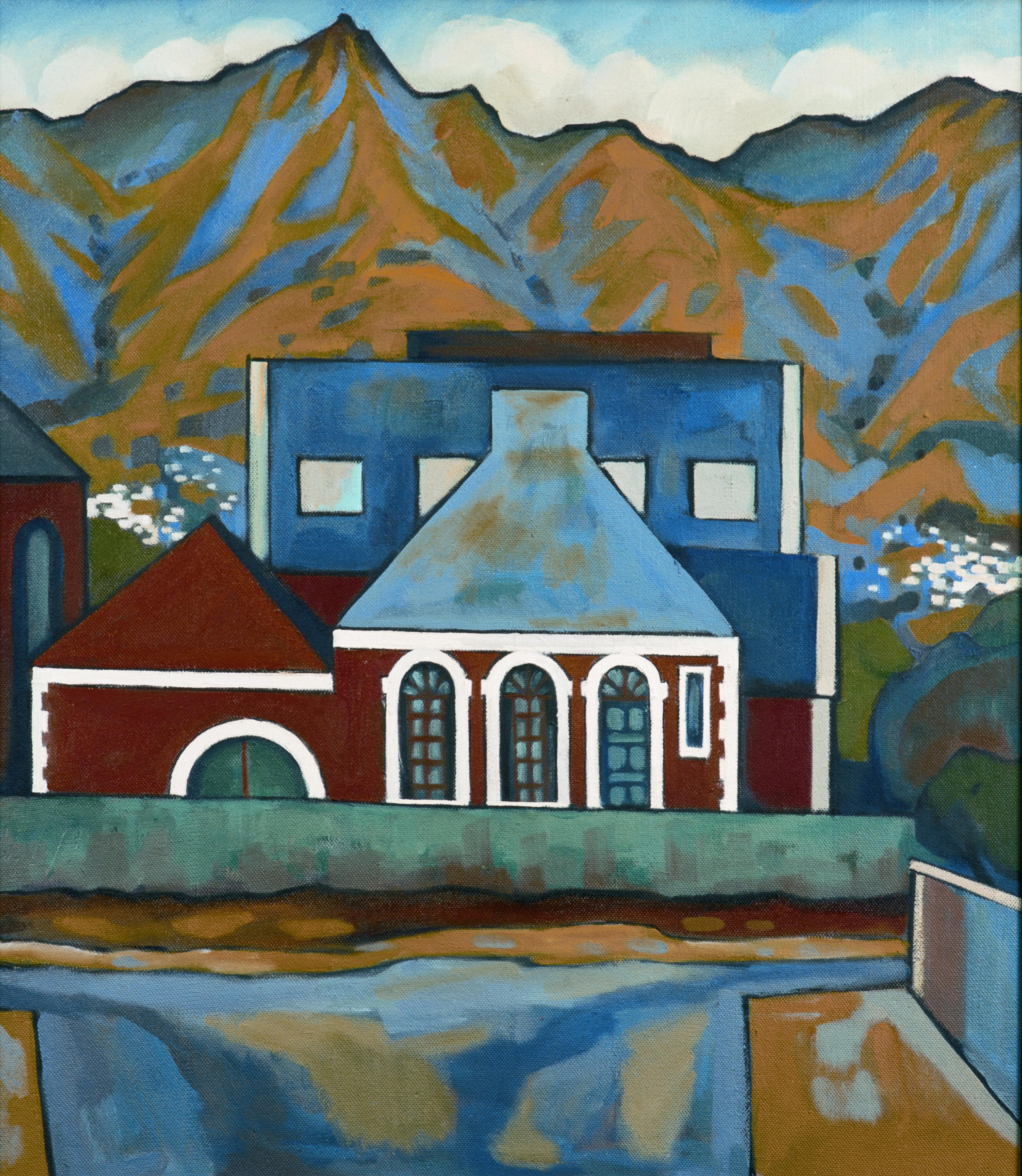 painting Doris Lusk, 'Pump Station, Tuam Street', 1970,