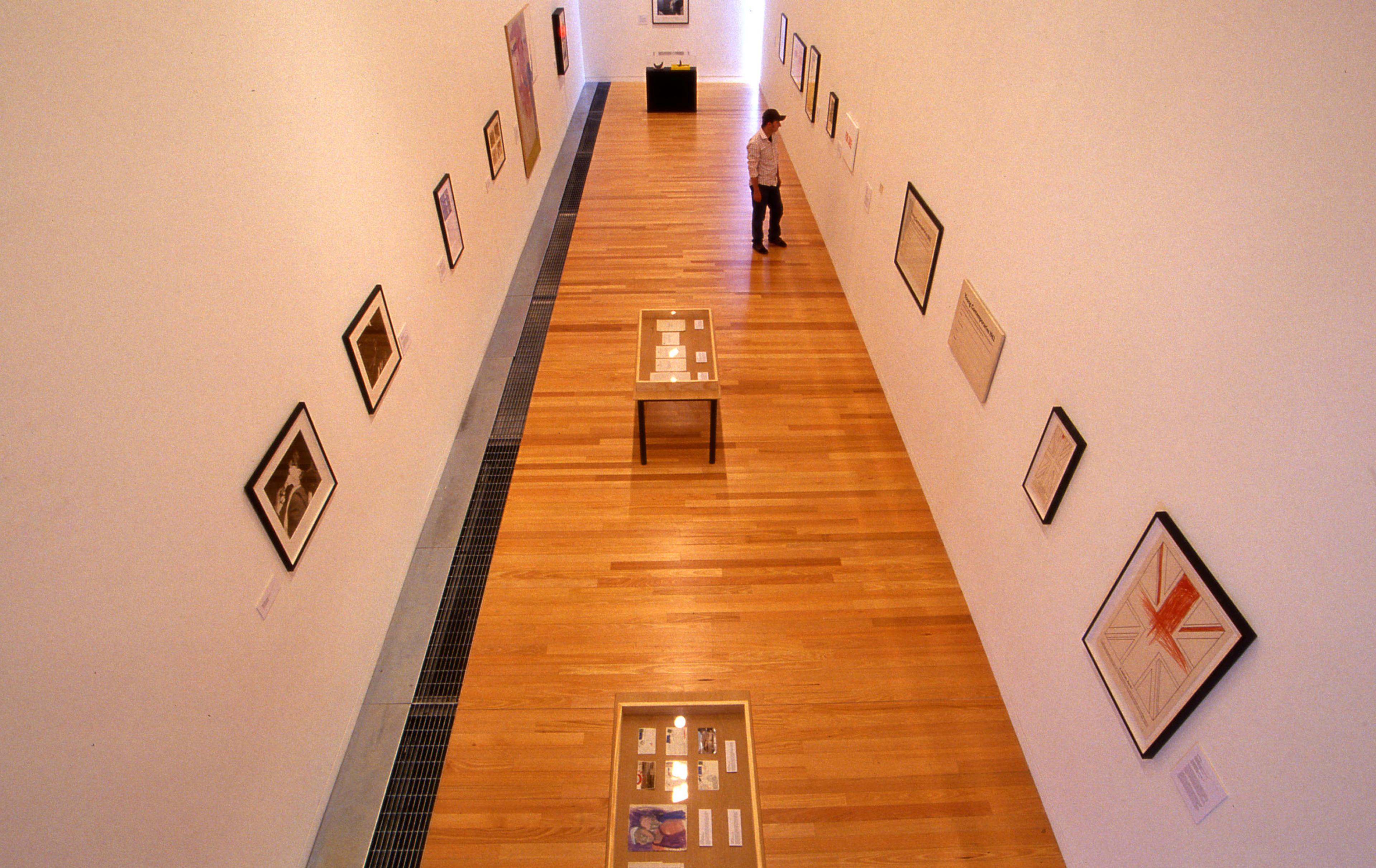 Installation view, The Expatriates, Adam Art Gallery Te Pātaka Toi, Victoria University of Wellington, 2004