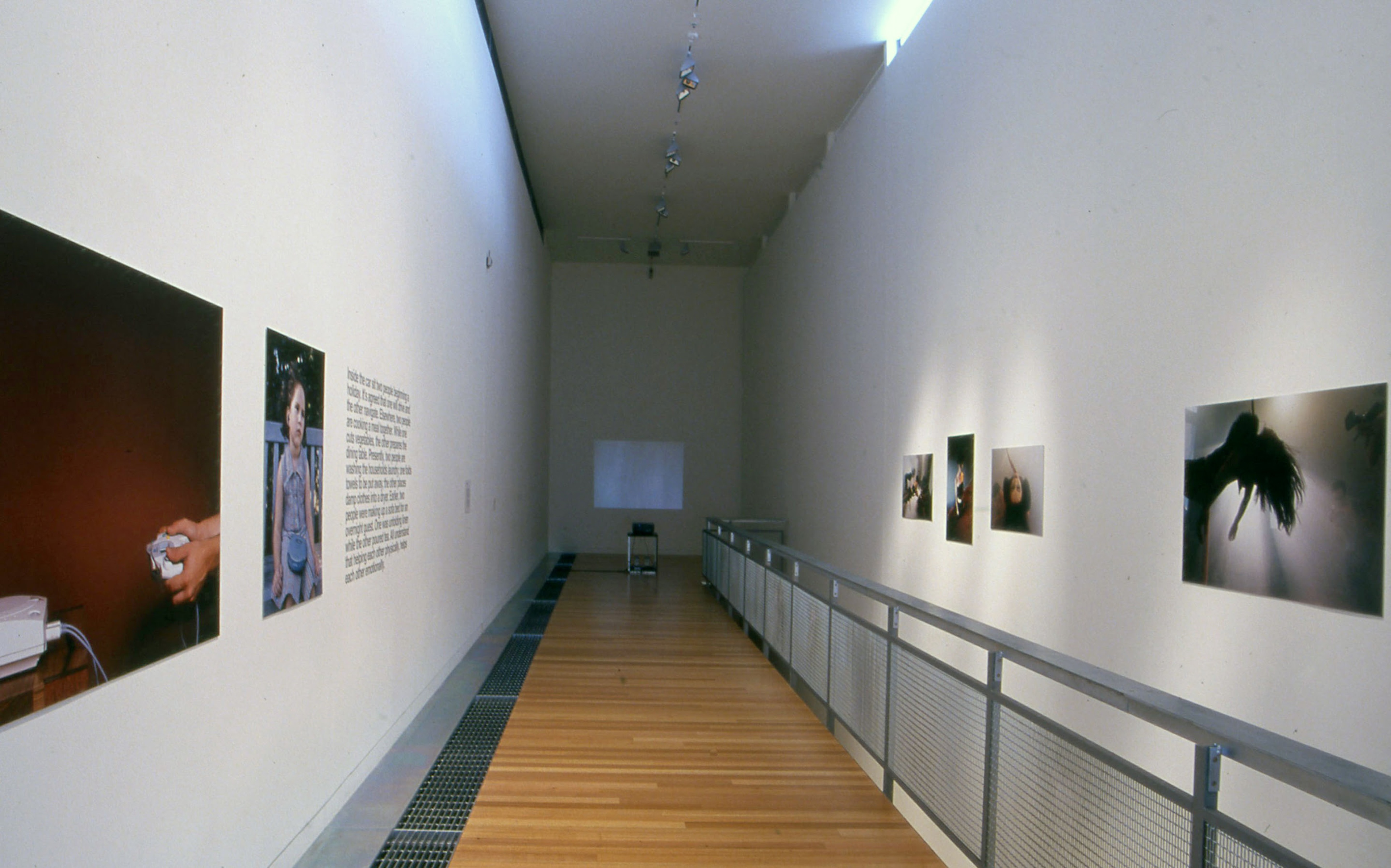 Installation view, Happiness, Adam Art Gallery Te Pātaka Toi, Victoria University of Wellington, 2001