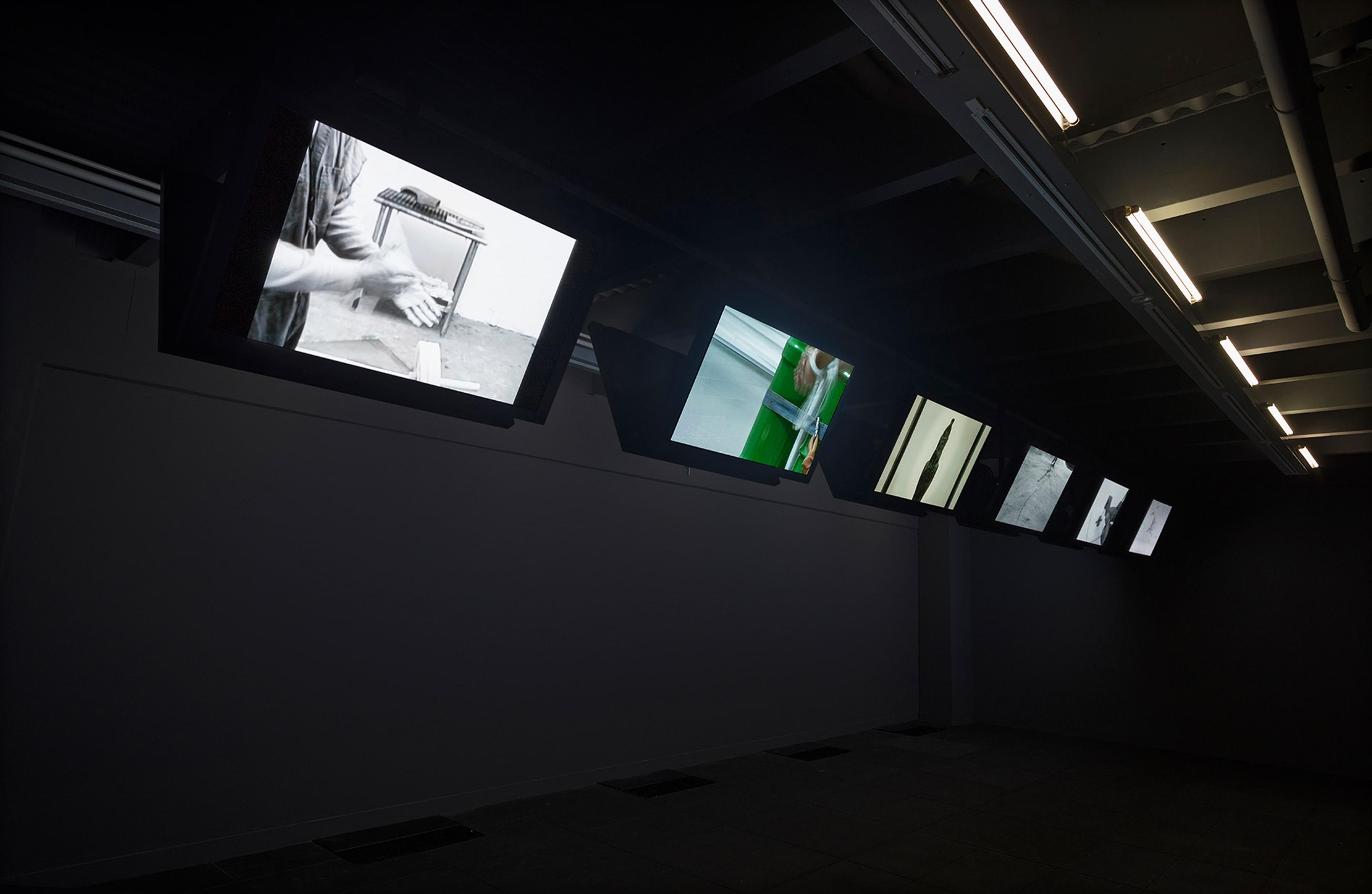 Installation view of the exhibition Matthew Barney: DRAWING RESTRAINT at the Adam Art Gallery Te Pātaka Toi, Victoria University of Wellington (photo: Shaun Waugh)