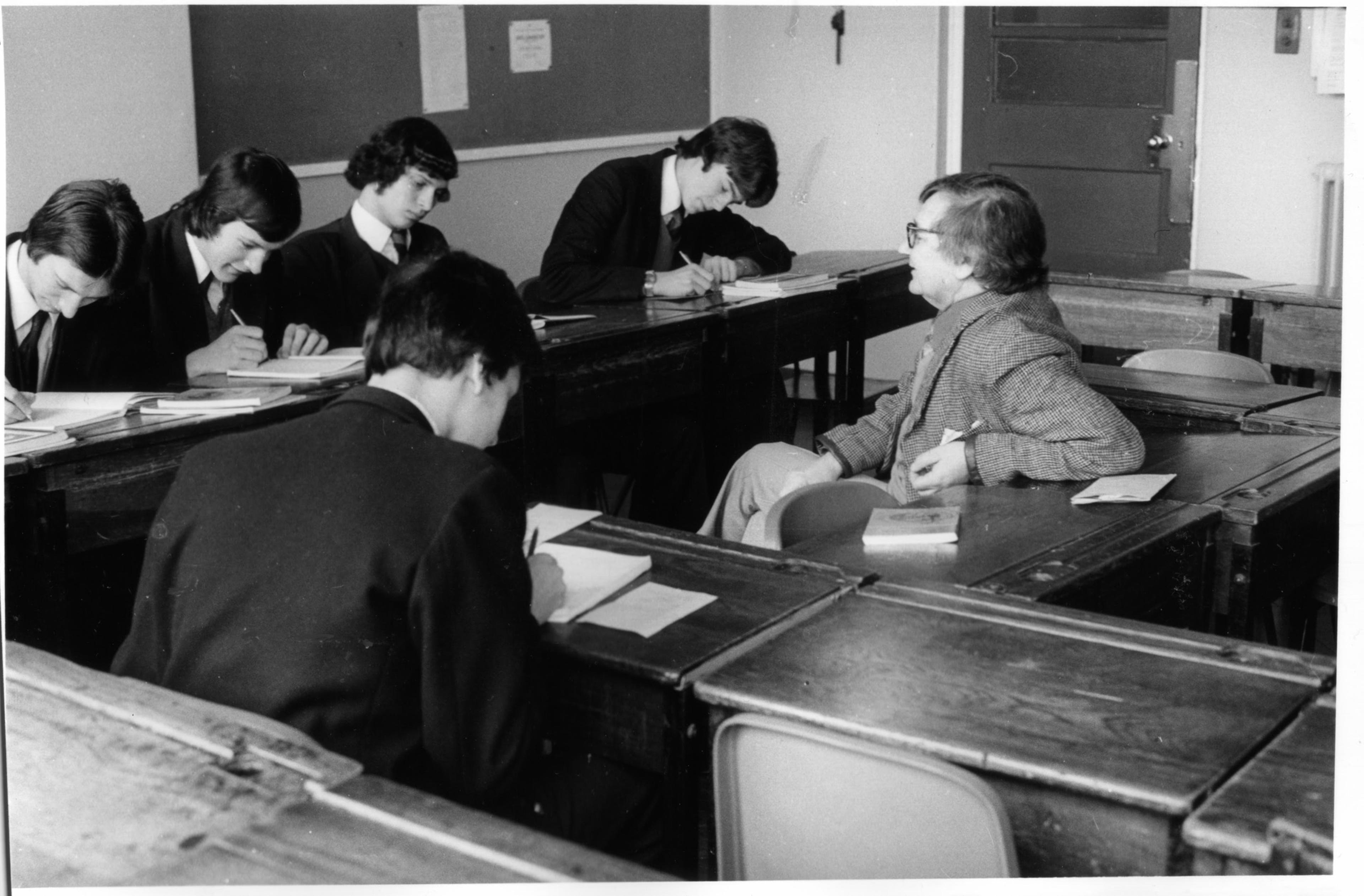Darcy Lange, Studies of Three Birmingham Schools, UK, 1976, black-and-white photograph. Courtesy of the artist's estate